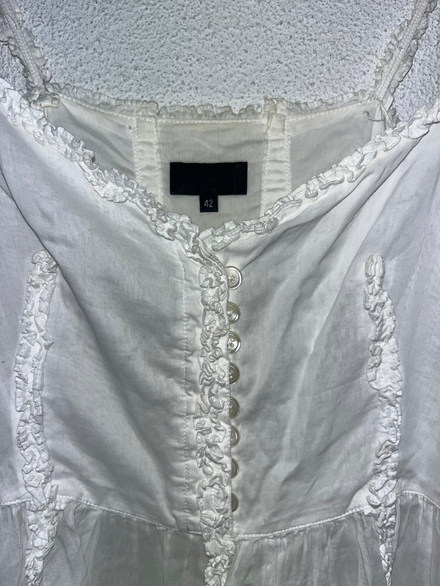 PAUL SMITH white blouse (42/L)