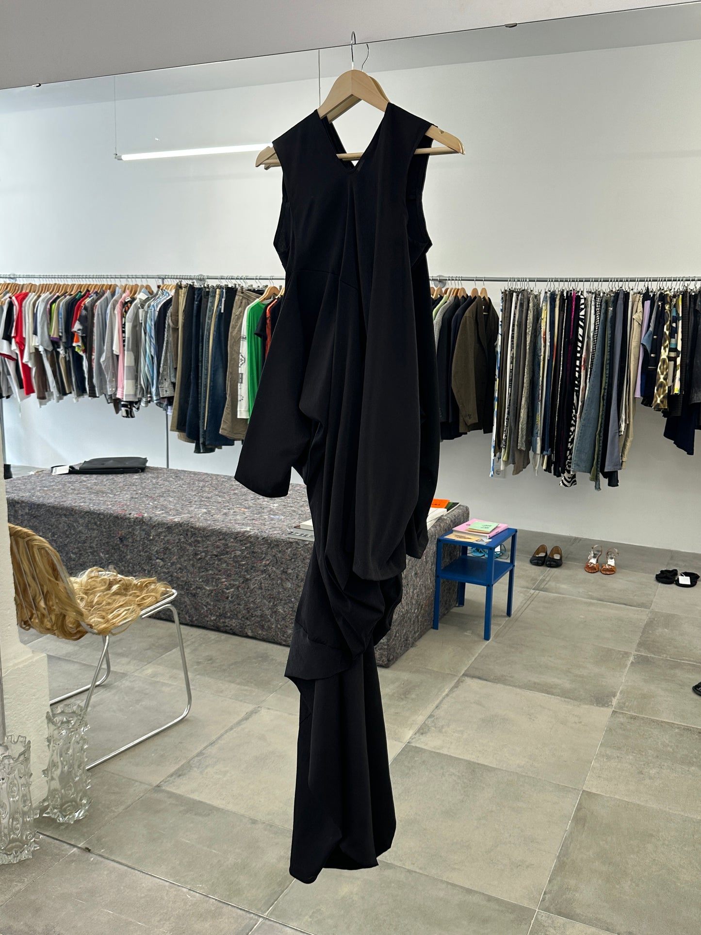 COMME DES GARÇONS 1996 asymmetrical dress (S)