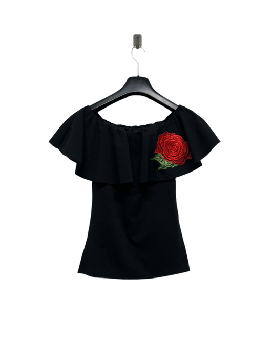 VINTAGE low shoulder top (S)