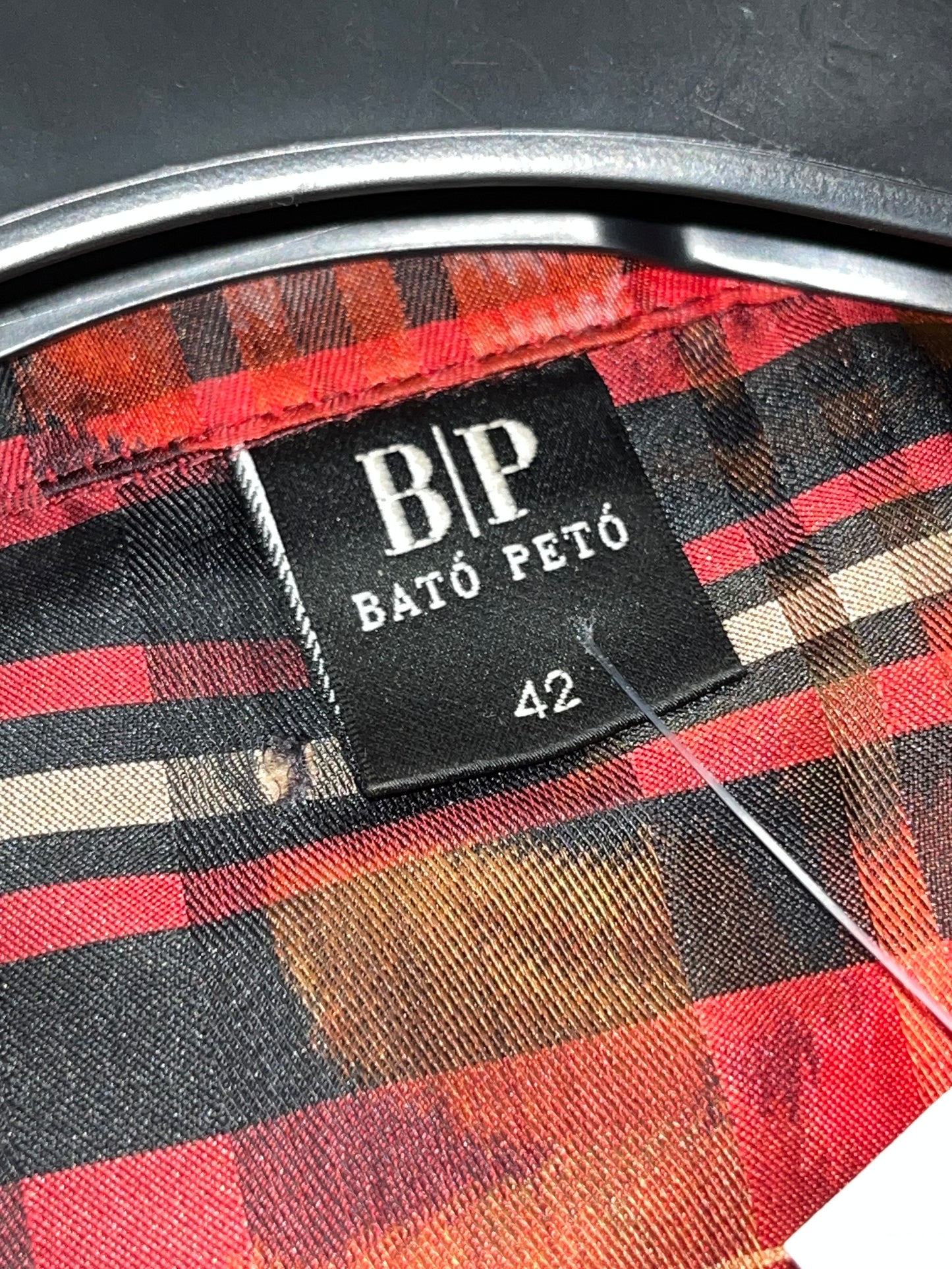 VINTAGE wrap shirt (L)