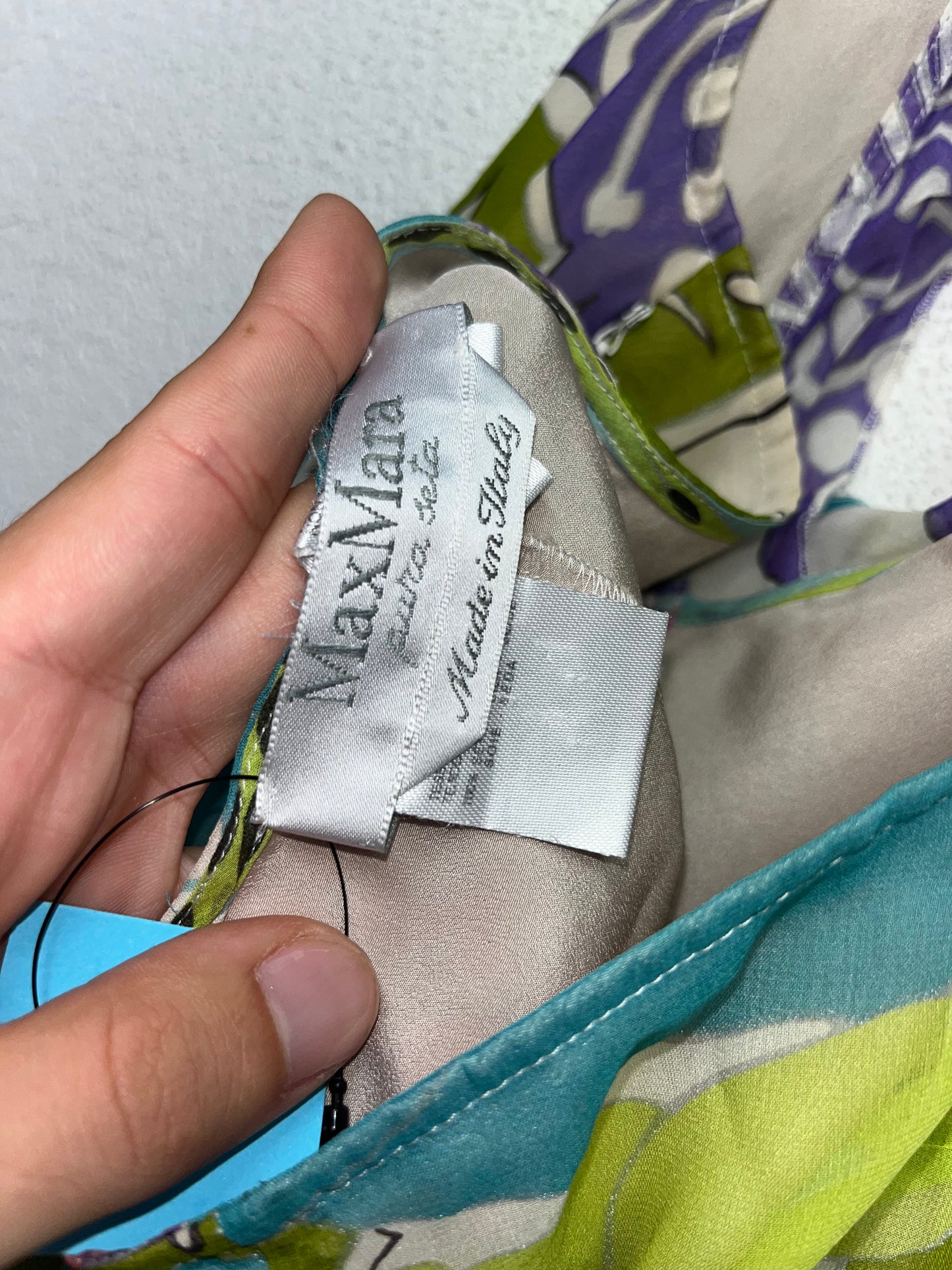 MAX MARA 100% Silk Blouse (XS)