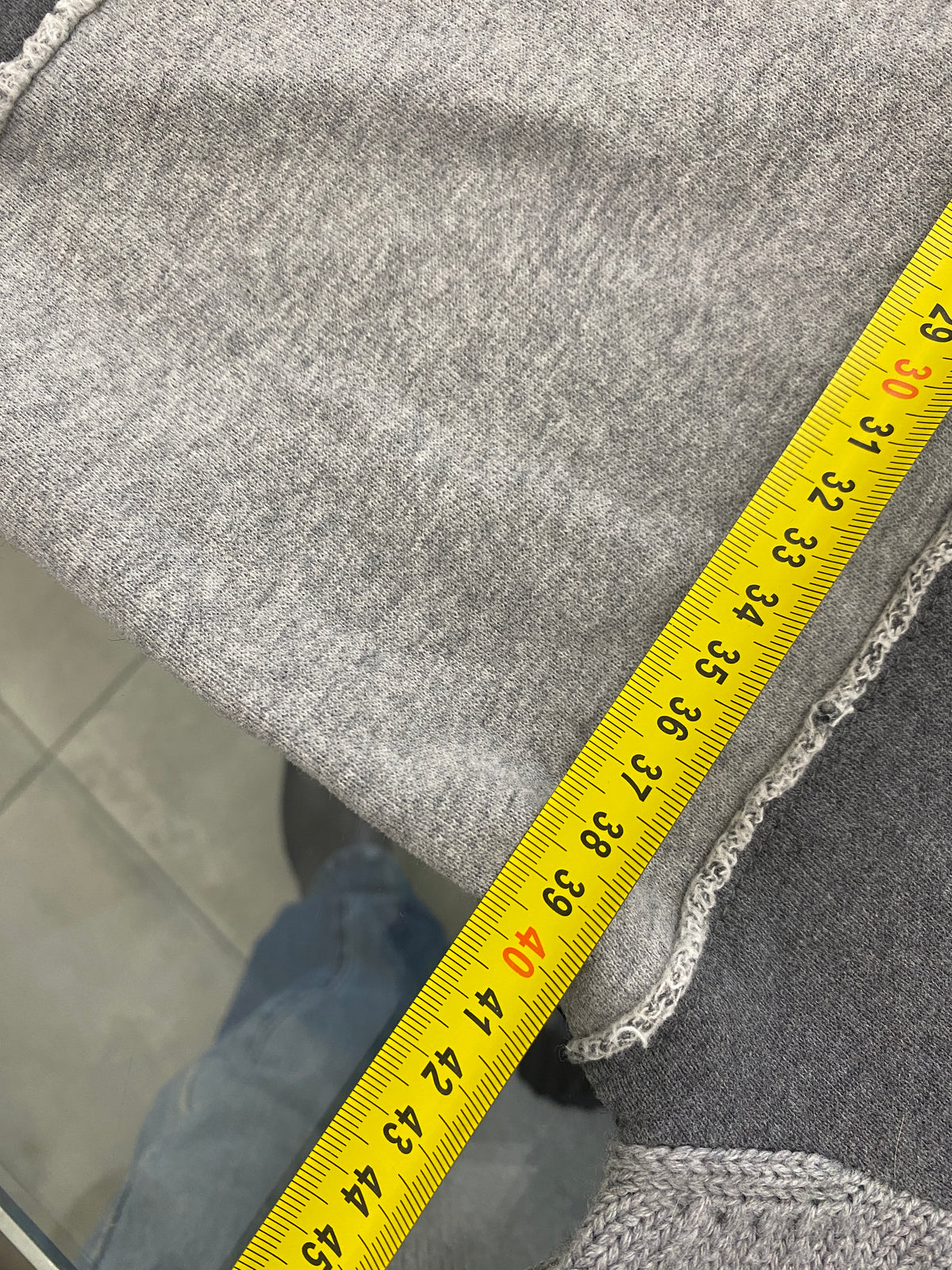 DOLCE & GABBANA grey patchwork jacket (XS)