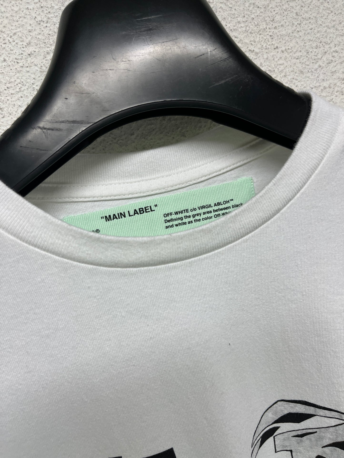 OFF-WHITE by Virgil Abloh rare 2019 Dondi 2/5 graffiti graphic t-shirt (XS)