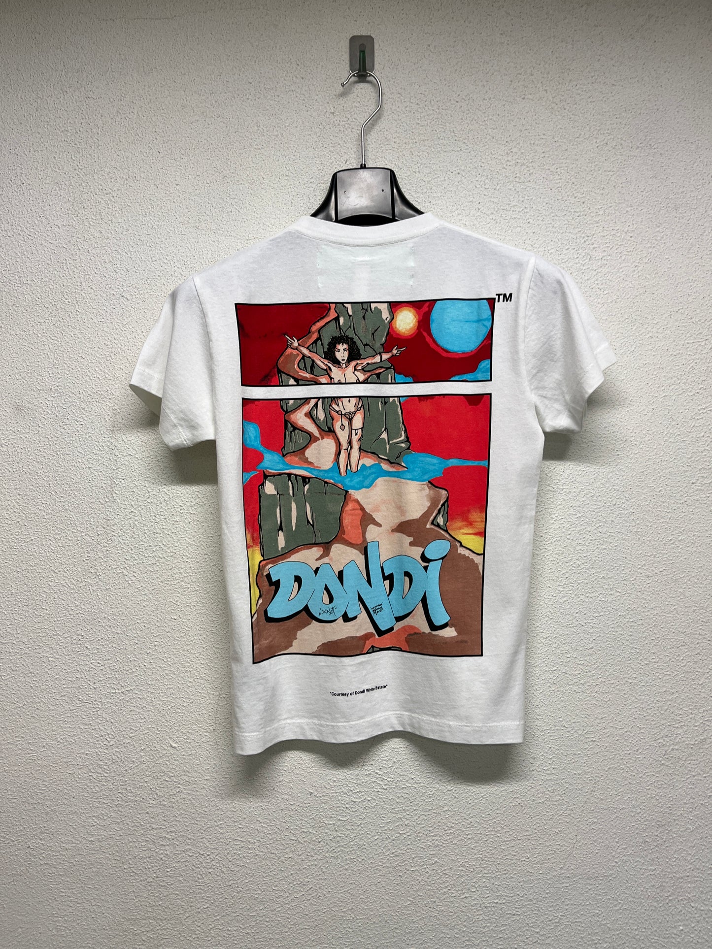 OFF-WHITE by Virgil Abloh rare 2019 Dondi 2/5 graffiti graphic t-shirt (XS)