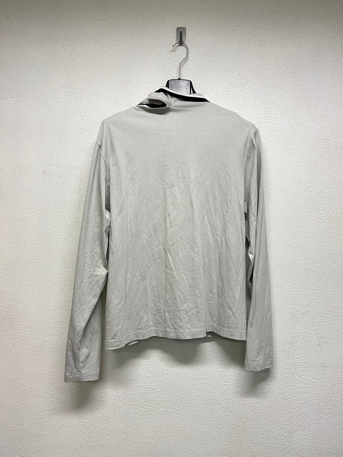 Y/PROJECT grey double collar polo (M)