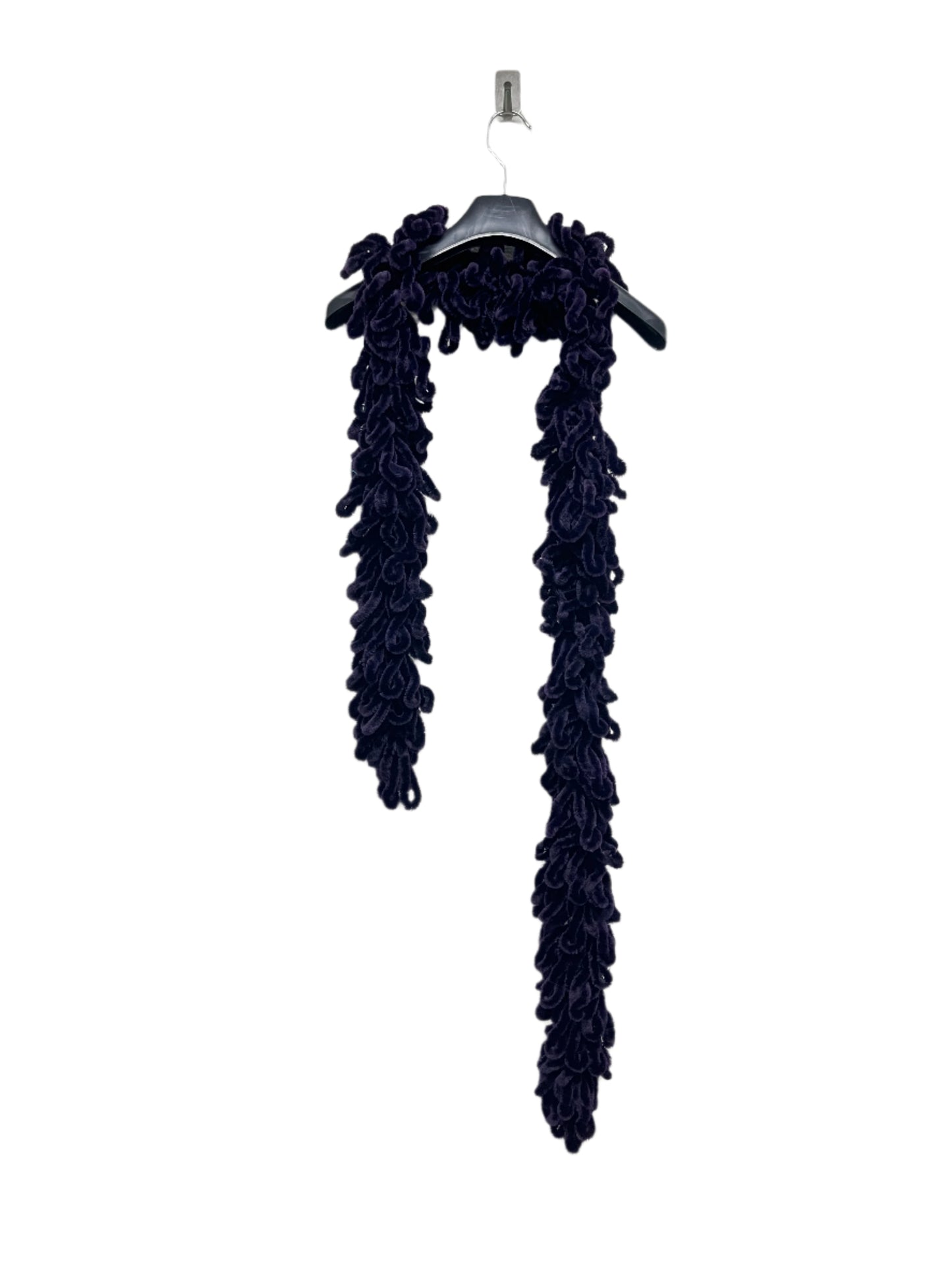 VINTAGE navy scarf