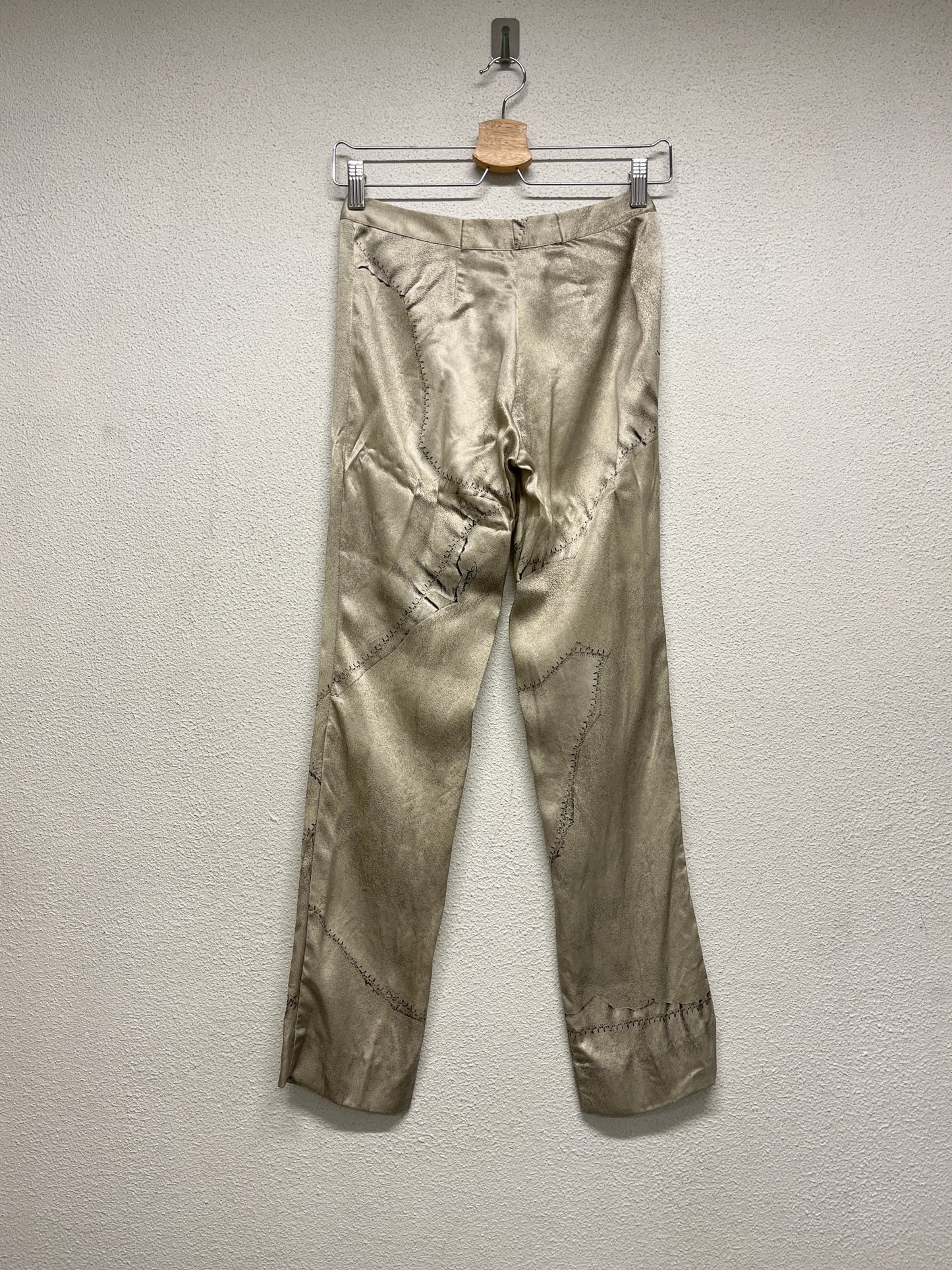 ROBERTO CAVALLI silk trousers (XS)