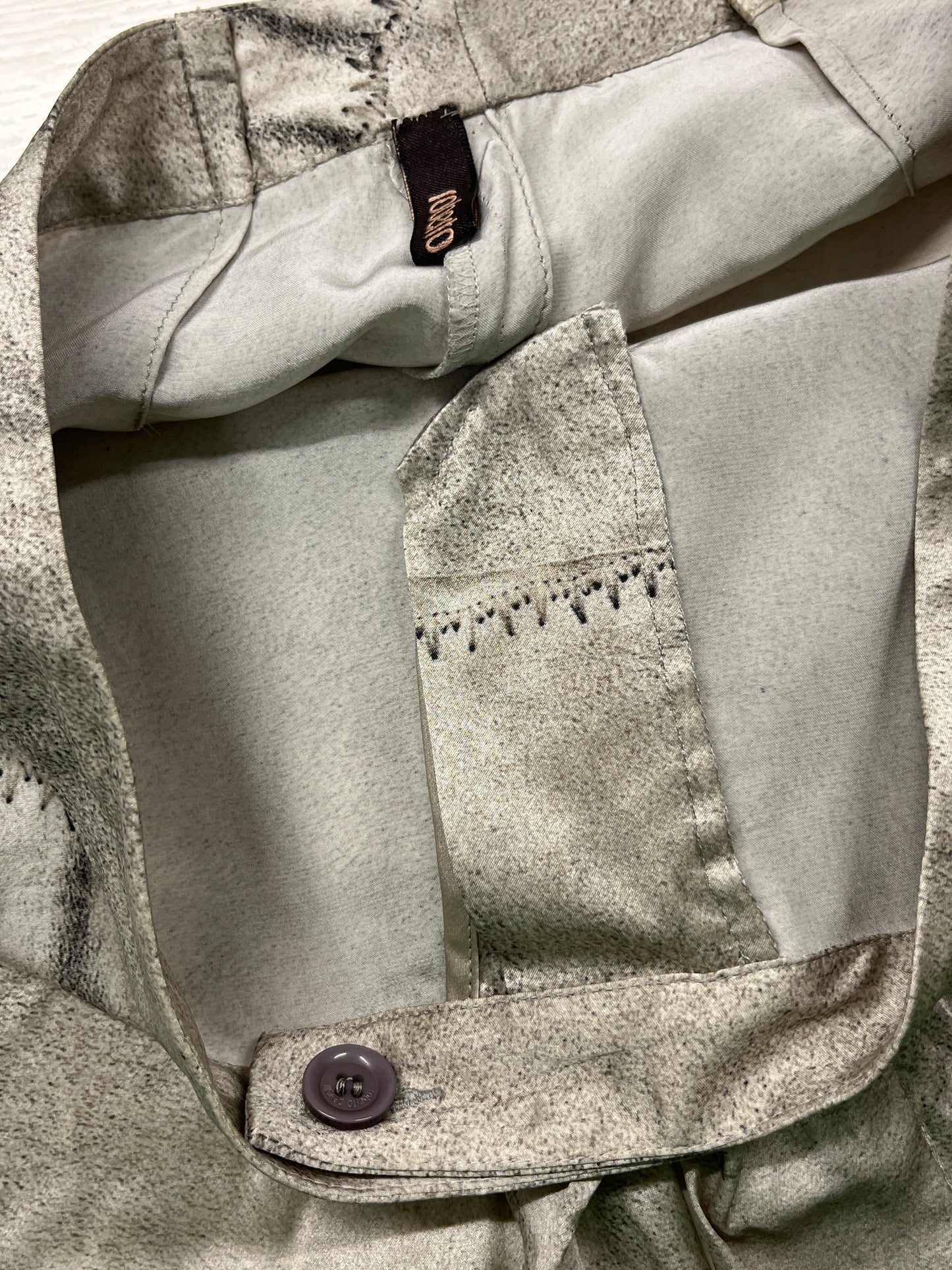ROBERTO CAVALLI silk trousers (XS)