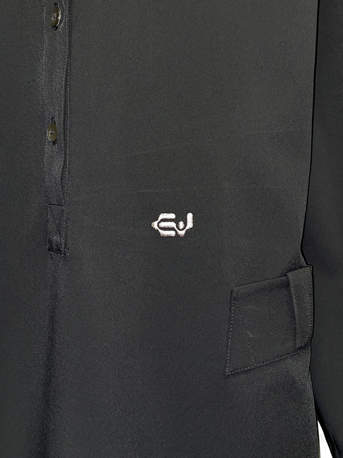 EYTYS black nylon utility mini dress (34/XS)