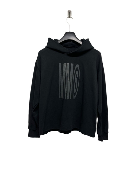 MAISON MARGIELA MM6 logo black hoodie (S)