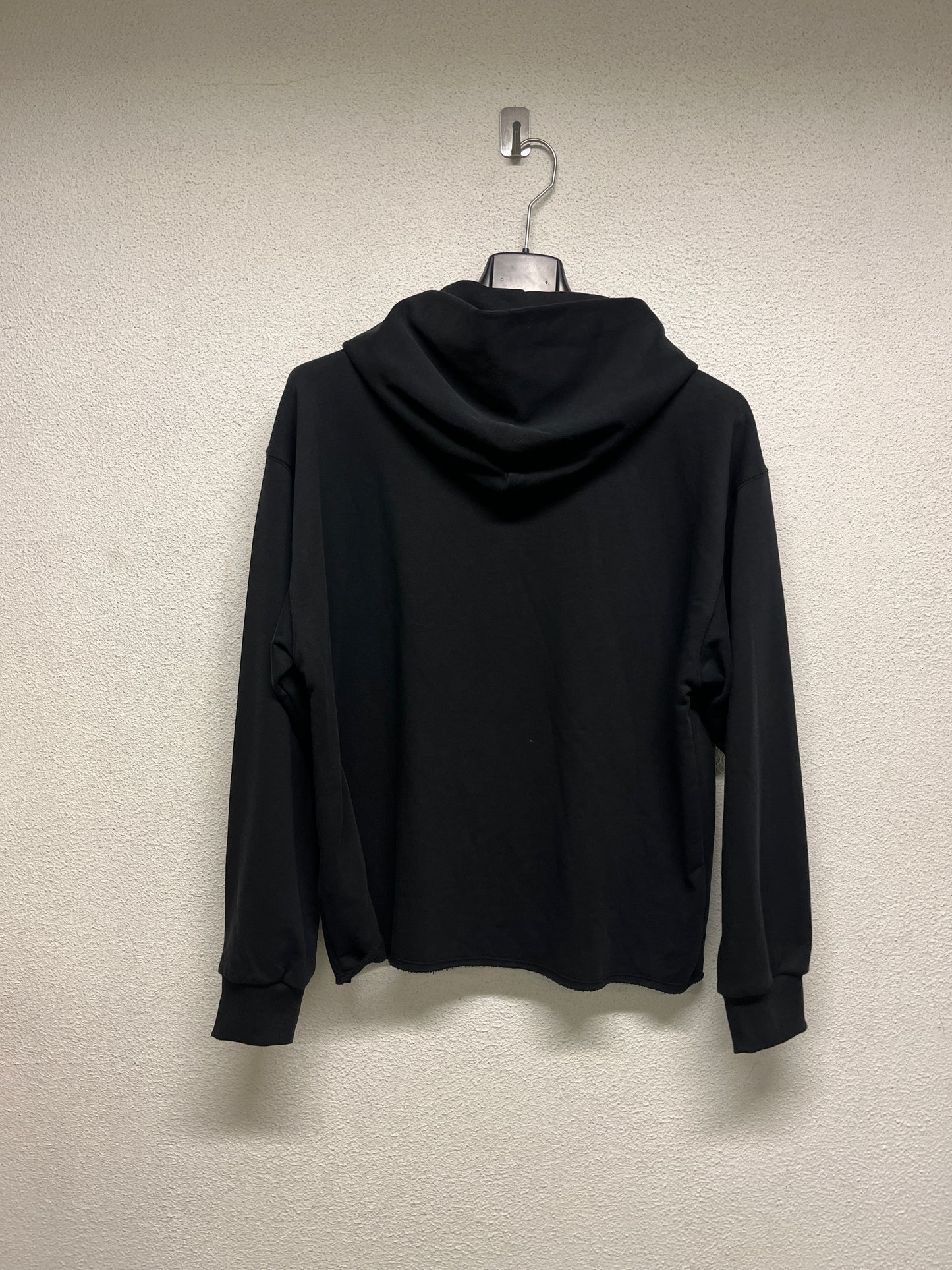 MAISON MARGIELA MM6 logo black hoodie (S)
