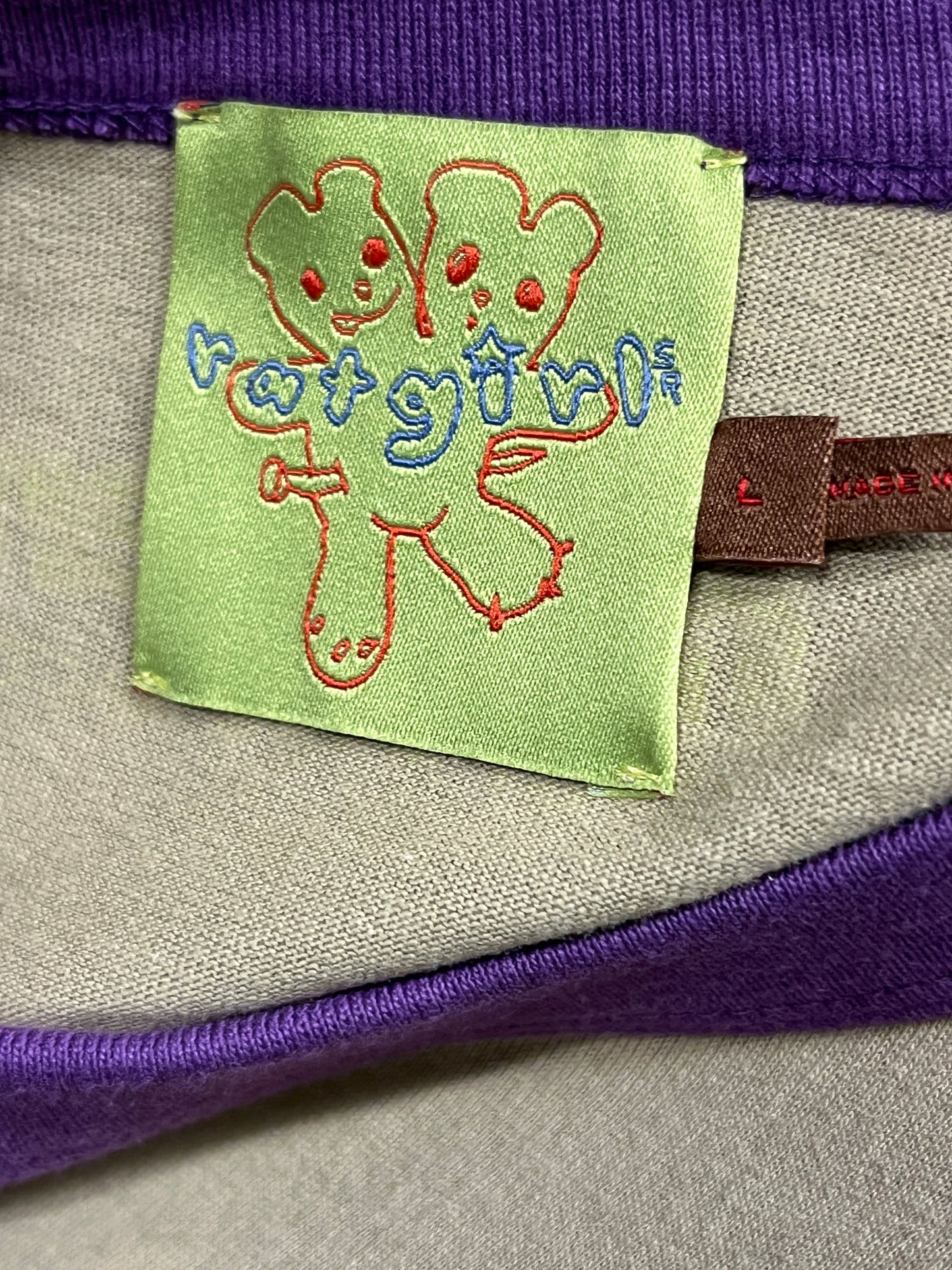 HEAVEN BY MARC JACOBS x RATGIRL embroidery t-shirt (L)