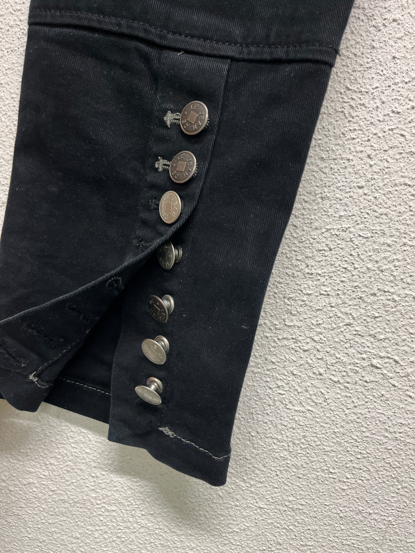 MARITHÉ & FRANÇOIS GIRBAUD bootcut snap-off button trousers (M)