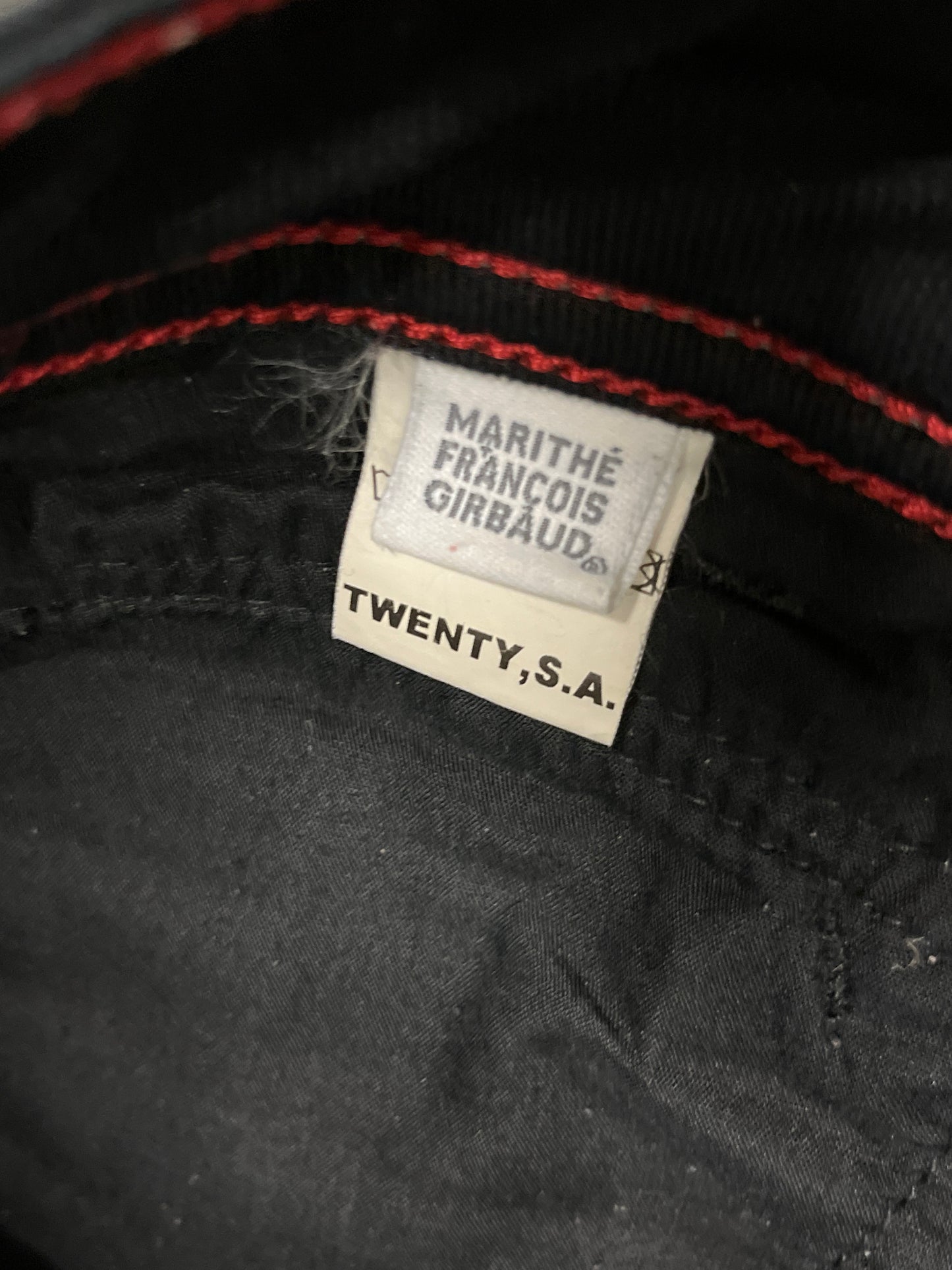 MARITHÉ & FRANÇOIS GIRBAUD bootcut snap-off button trousers (M)