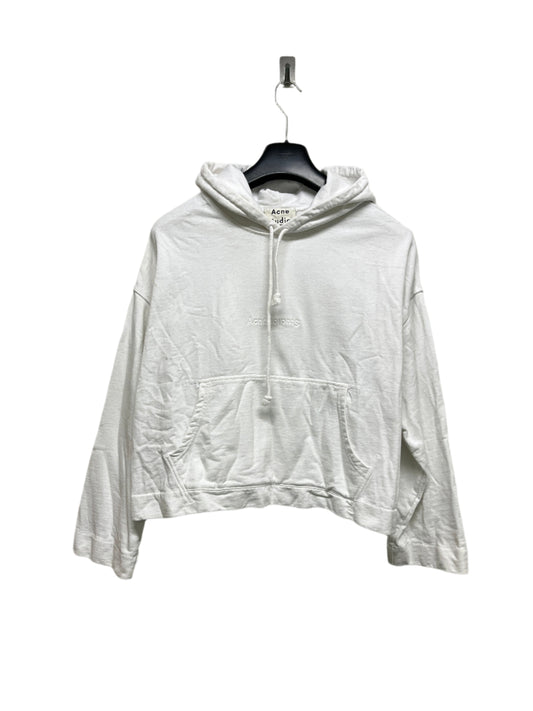ACNE STUDIOS joghy embossed logo cropped hoodie (XS/S)