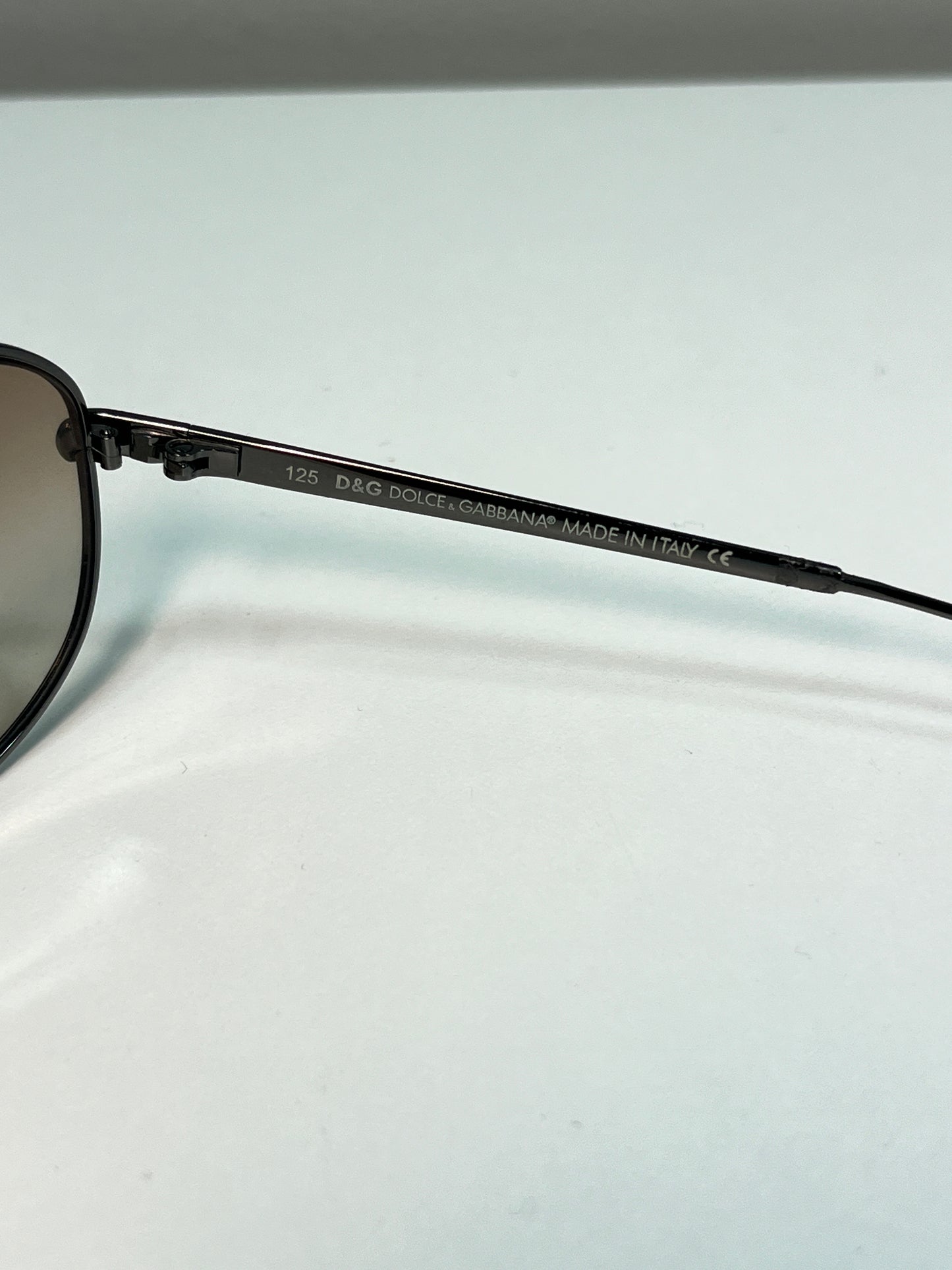DOLCE & GABBANA silver wired sunglasses