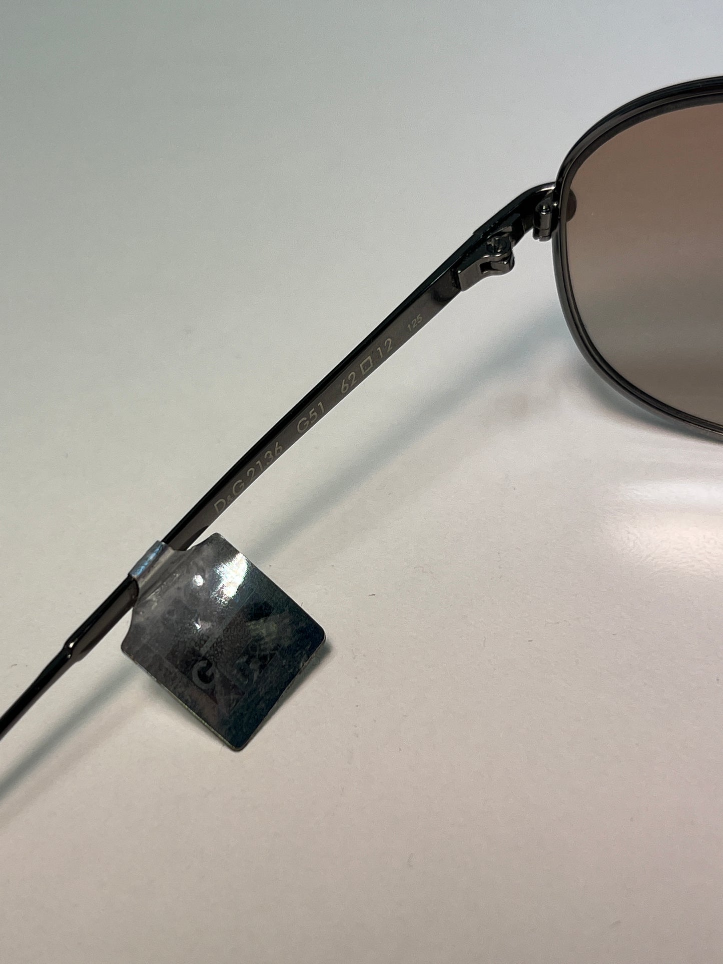 DOLCE & GABBANA silver wired sunglasses