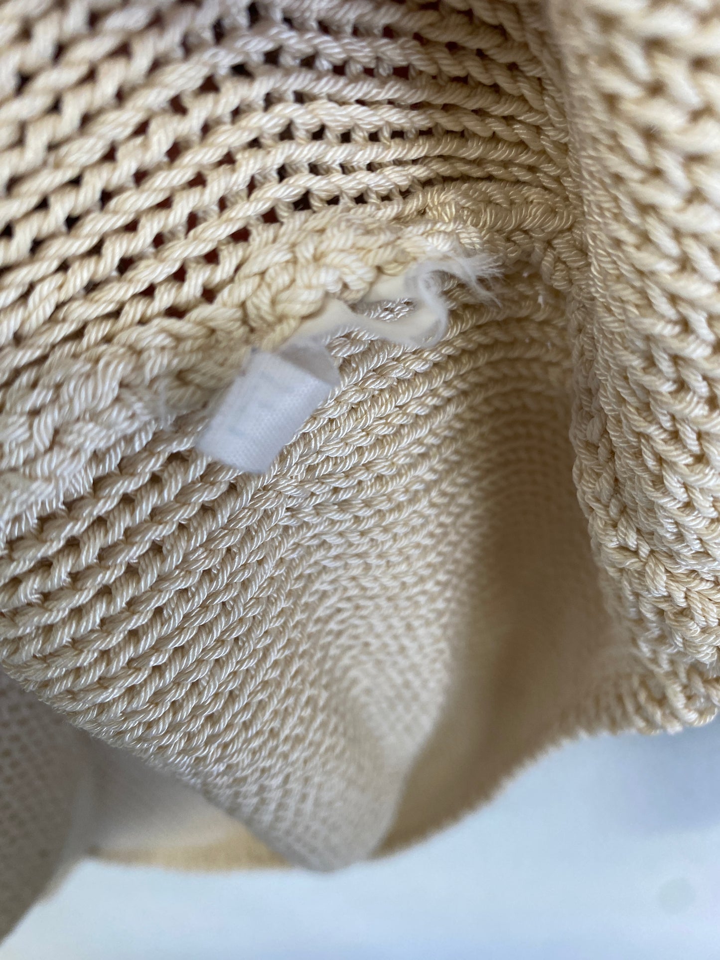 MAX MARA linen beige knit (S)