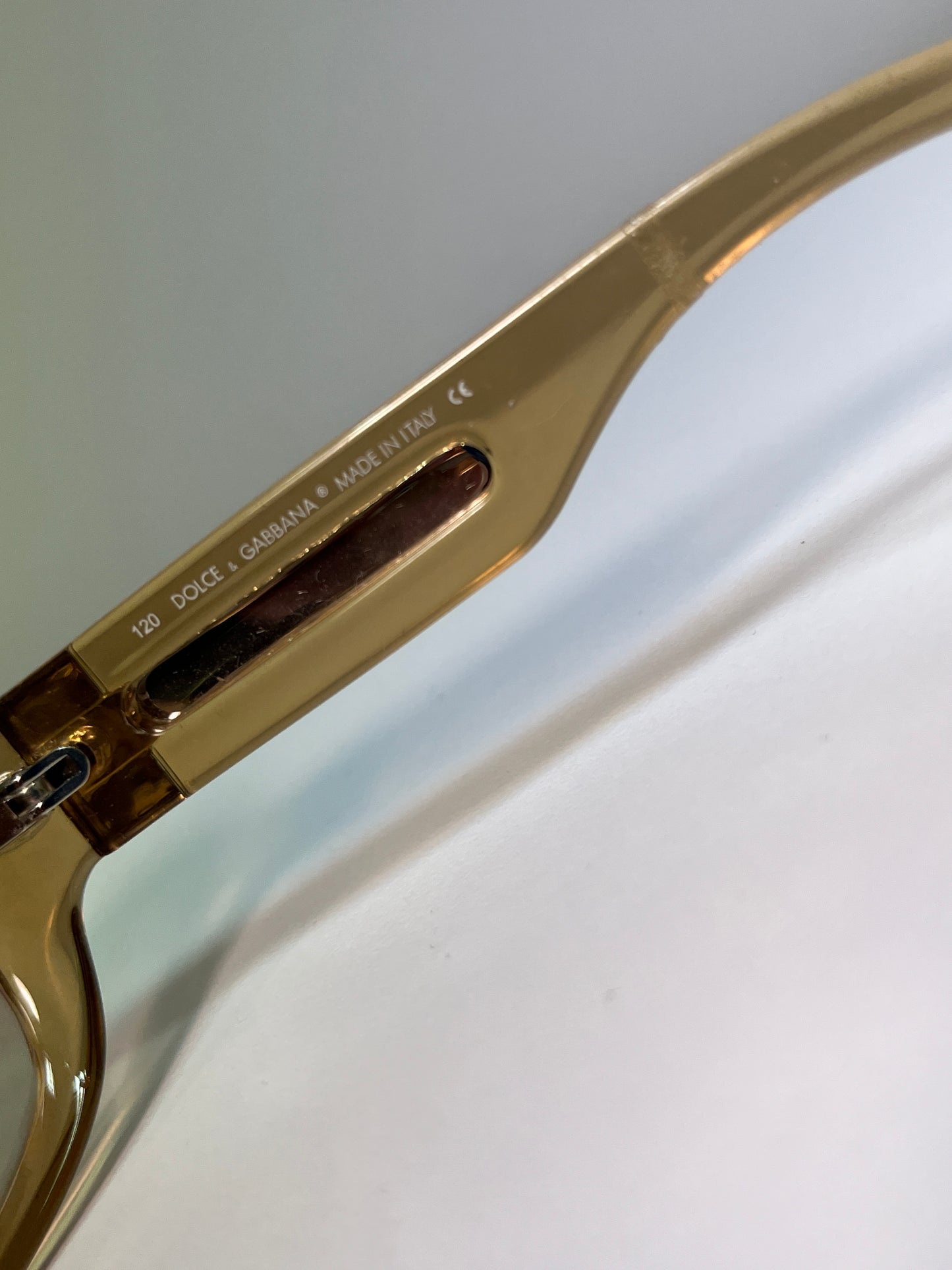 DOLCE & GABBANA oversized oval sunglasses