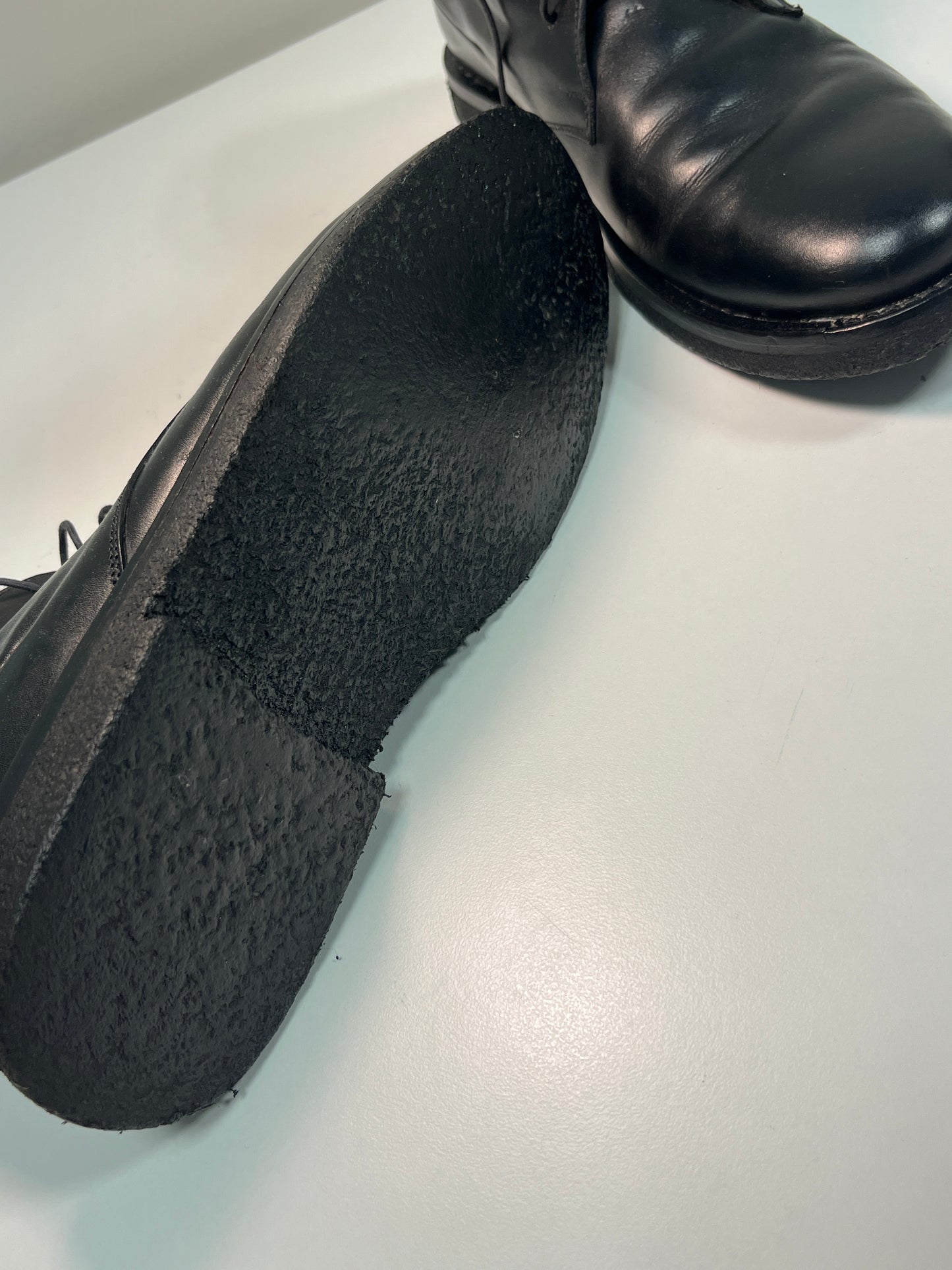 DIOR leather black boots (40)