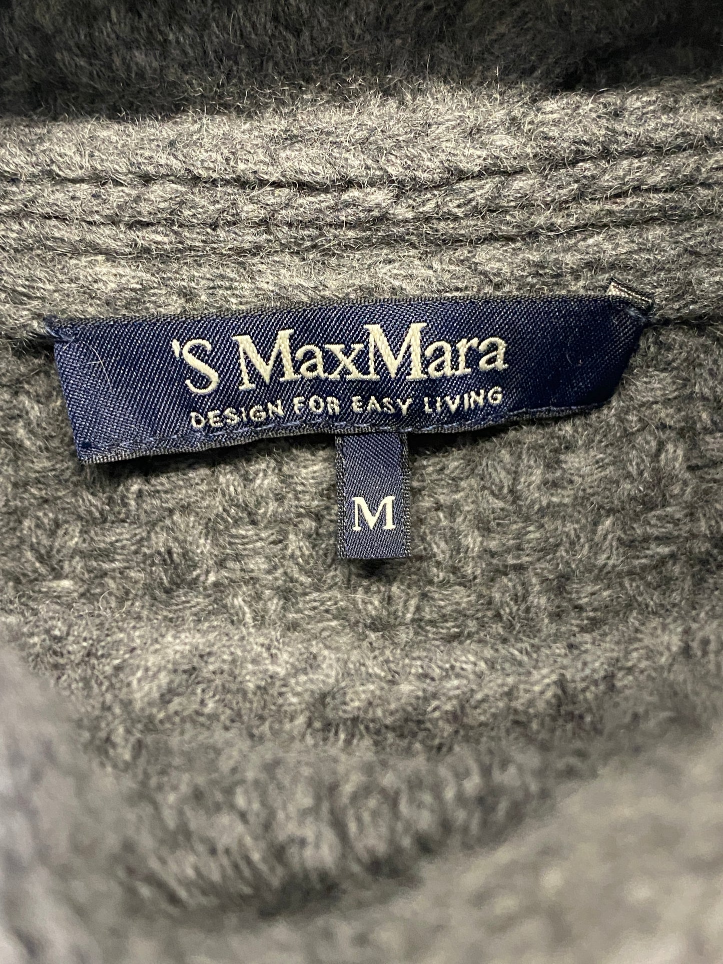 MAX MARA wool grey dress (M)