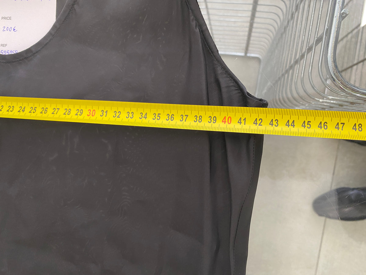 COMME DES GARÇONS black maxi dress (S/M)