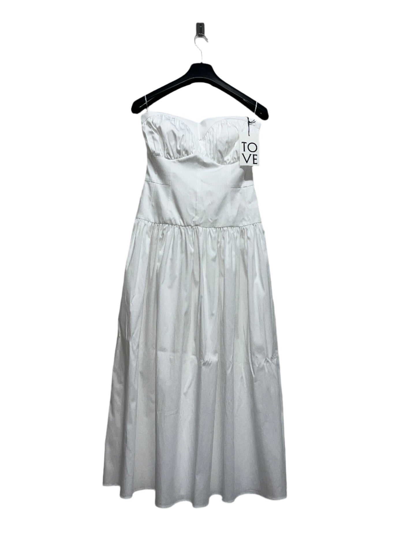 TOVE white maxi dress (L)