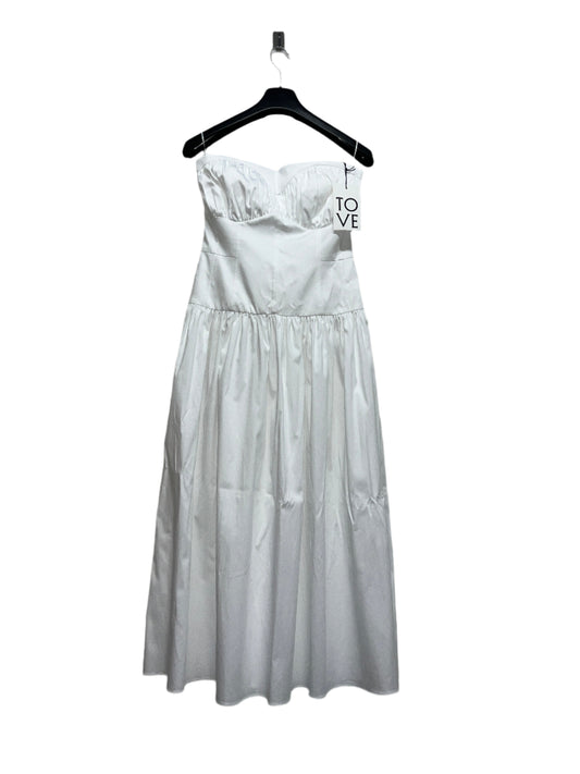 TOVE white maxi dress (L)