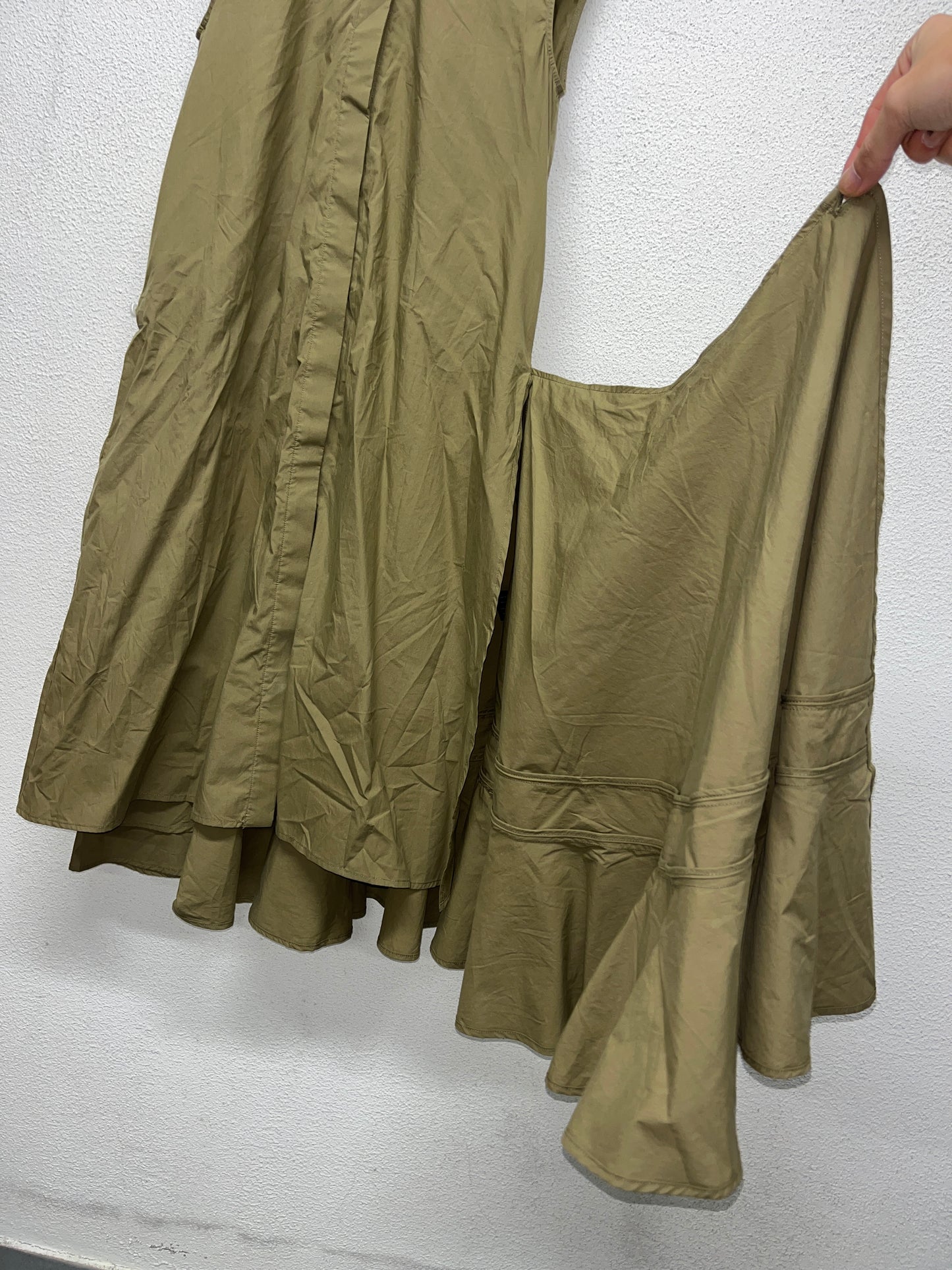 PROENZA SCHOULER 'Cindy' asymmetrical double layer dress (S)