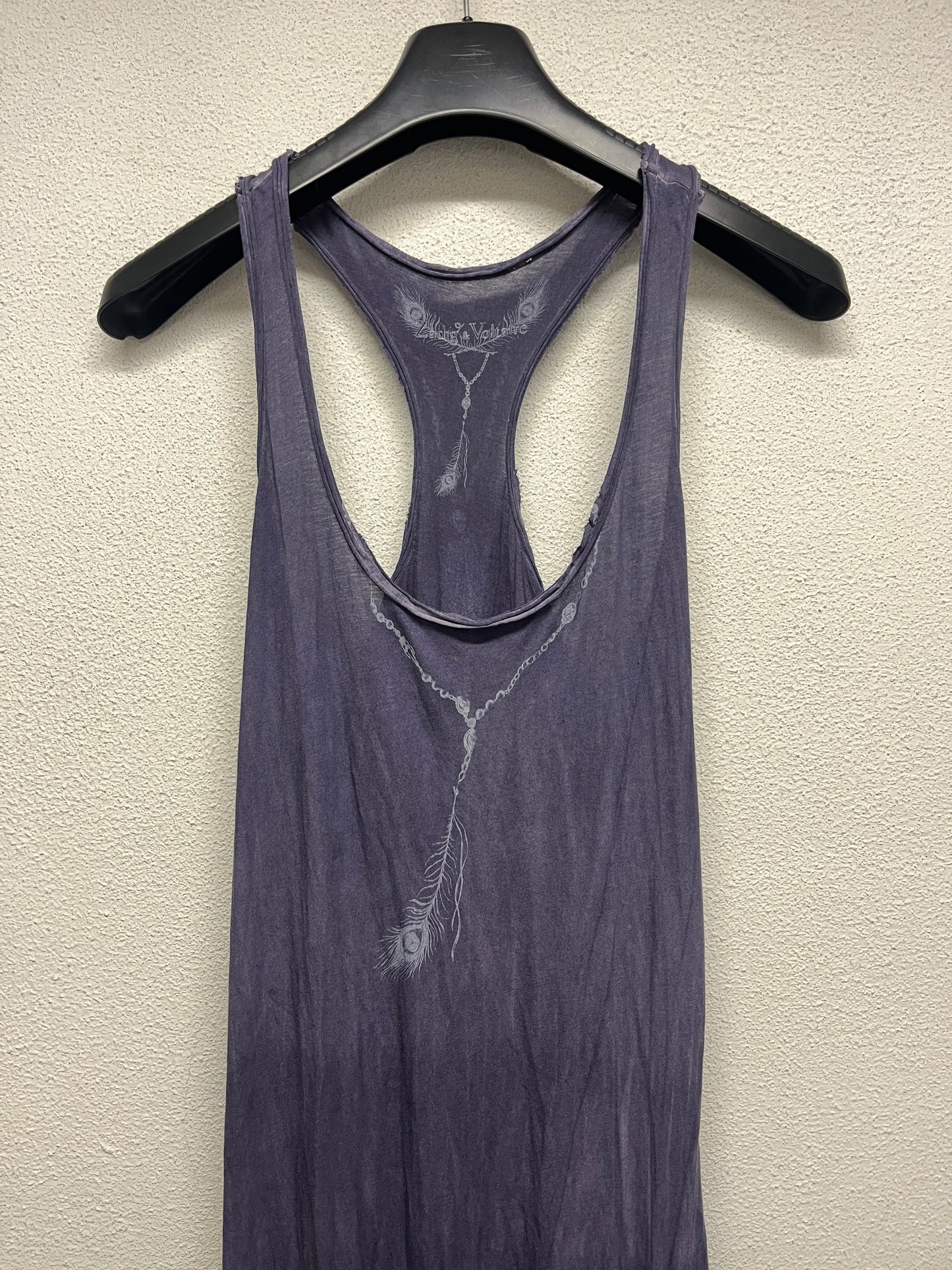 ZADIG & VOLTAIRE maxi graphic dress (M)