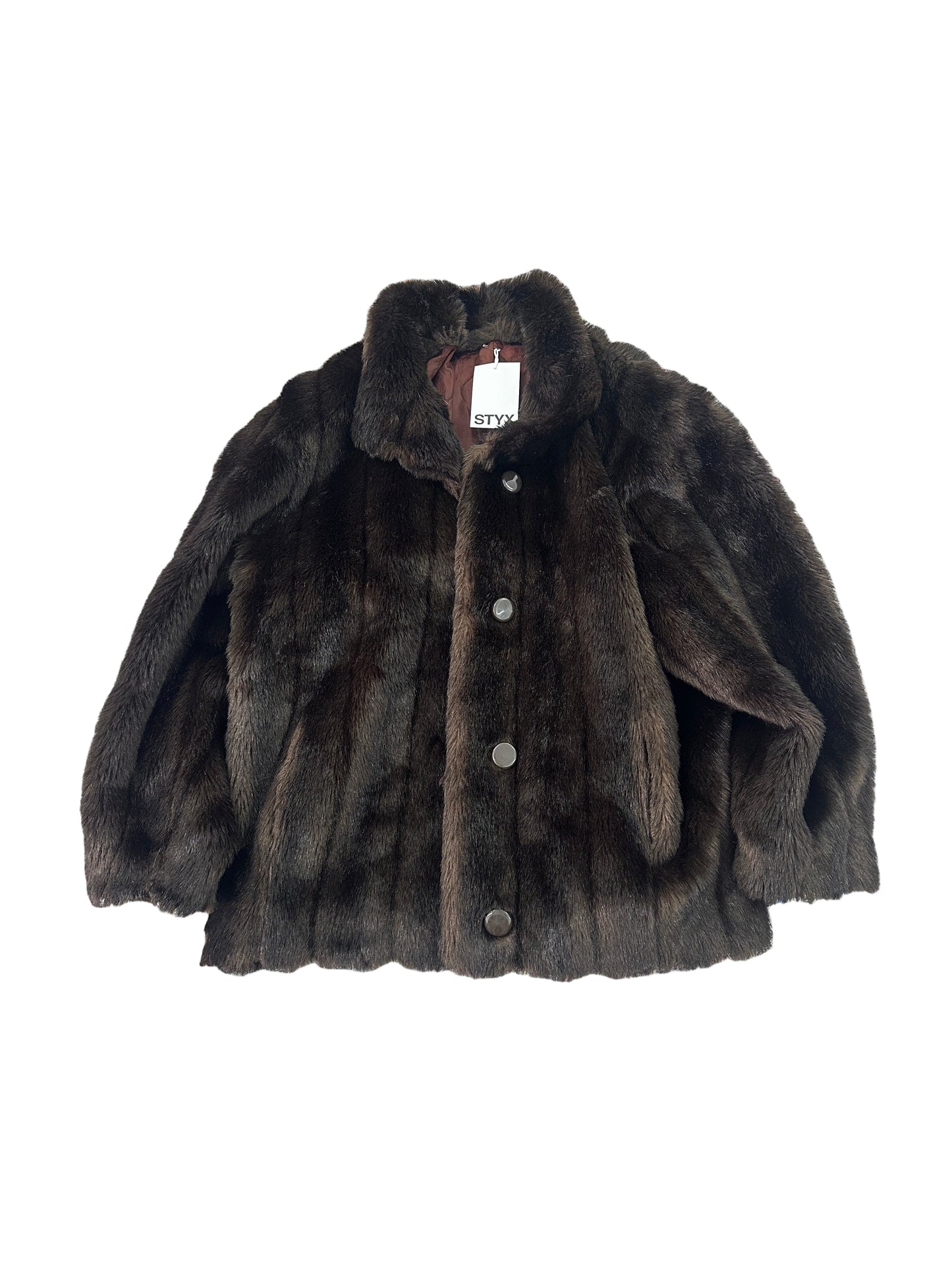 Vintage fur coat (M)