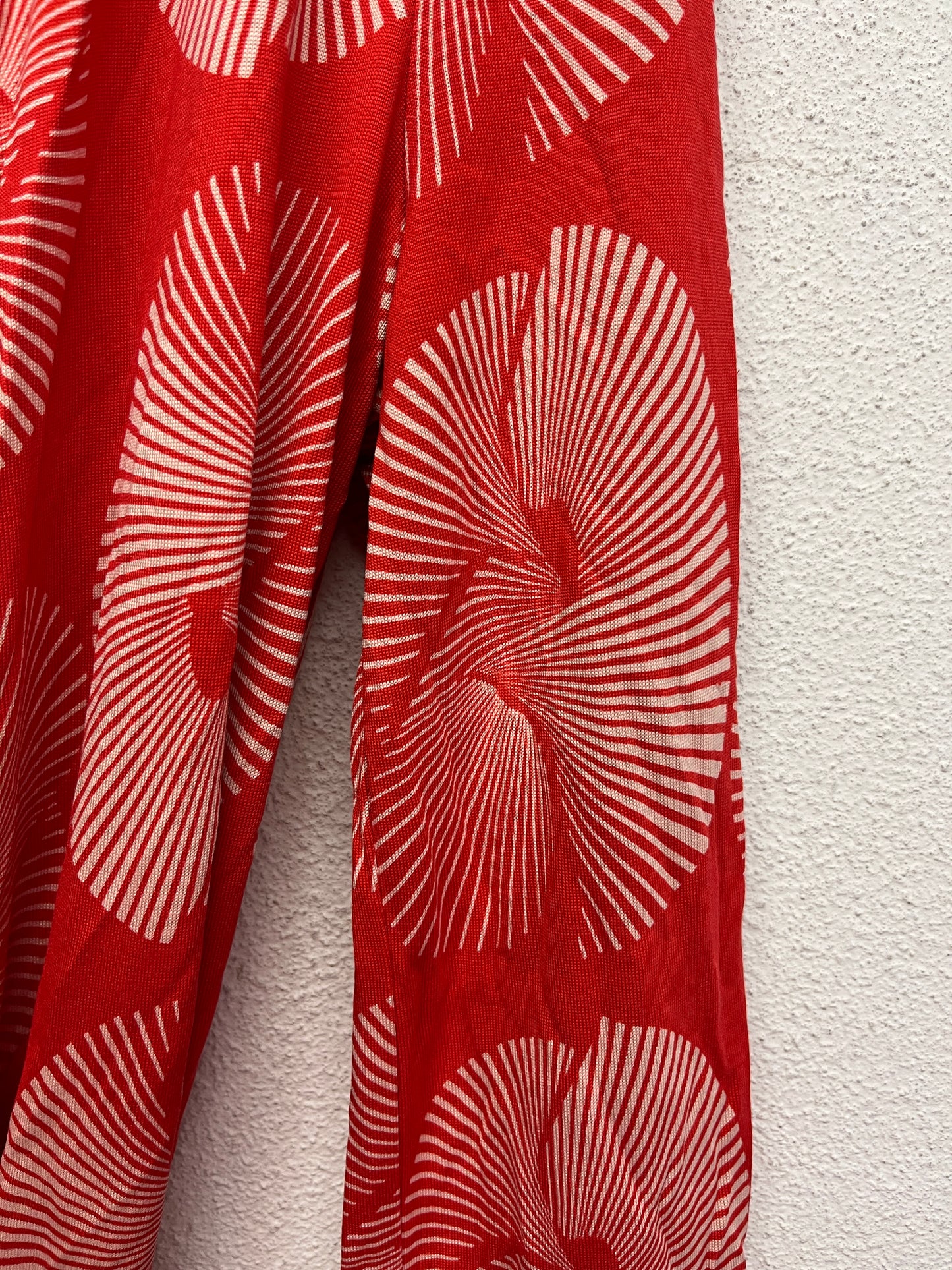 DIANE VON FÜRSTENBERG red wrap dress (XL)