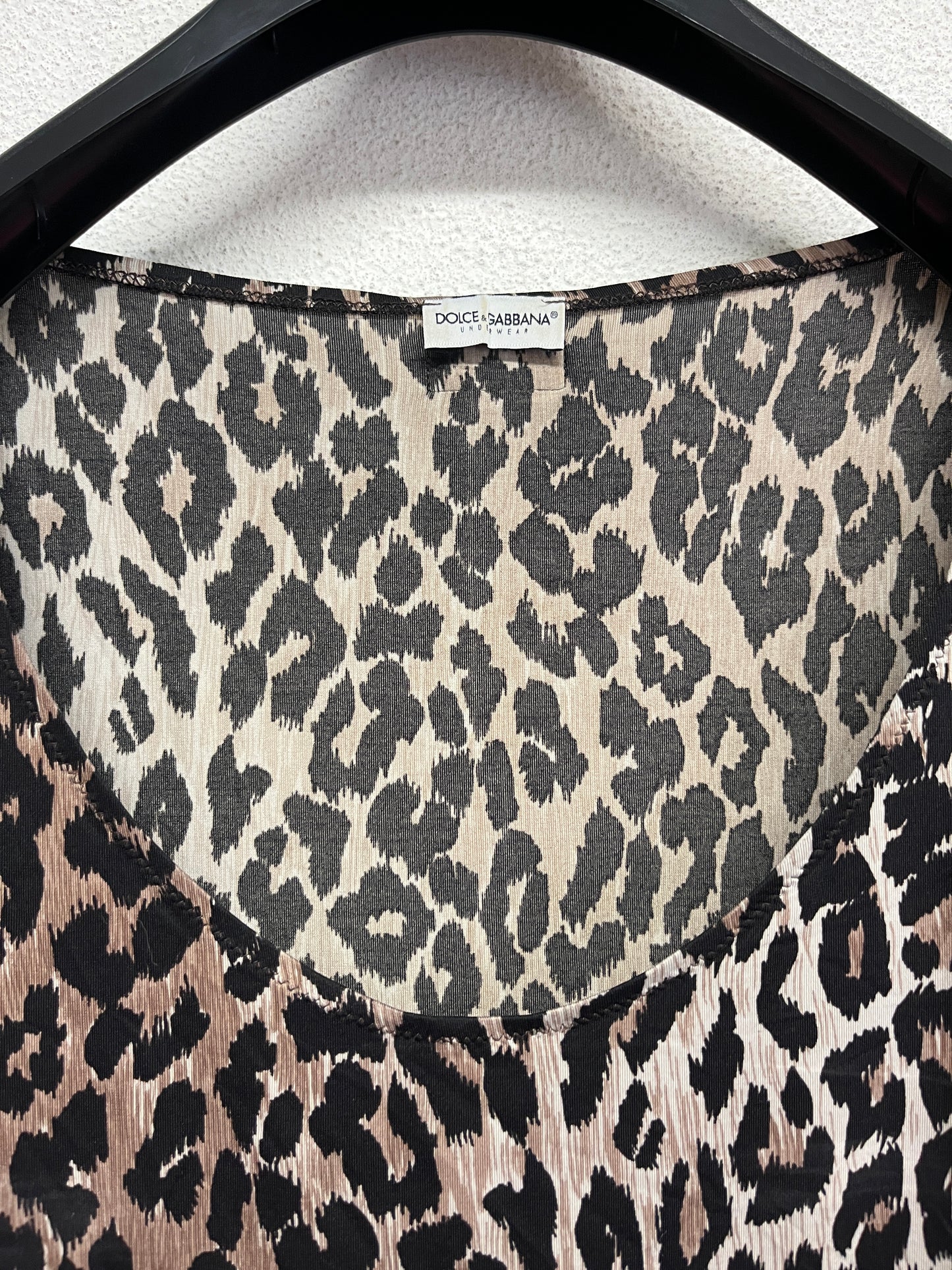 DOLCE & GABBANA leopard print t-shirt (L)