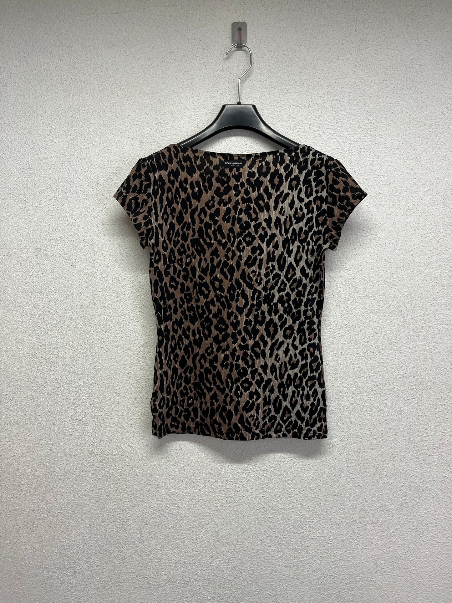 DOLCE & GABBANA leopard print t-shirt (L)