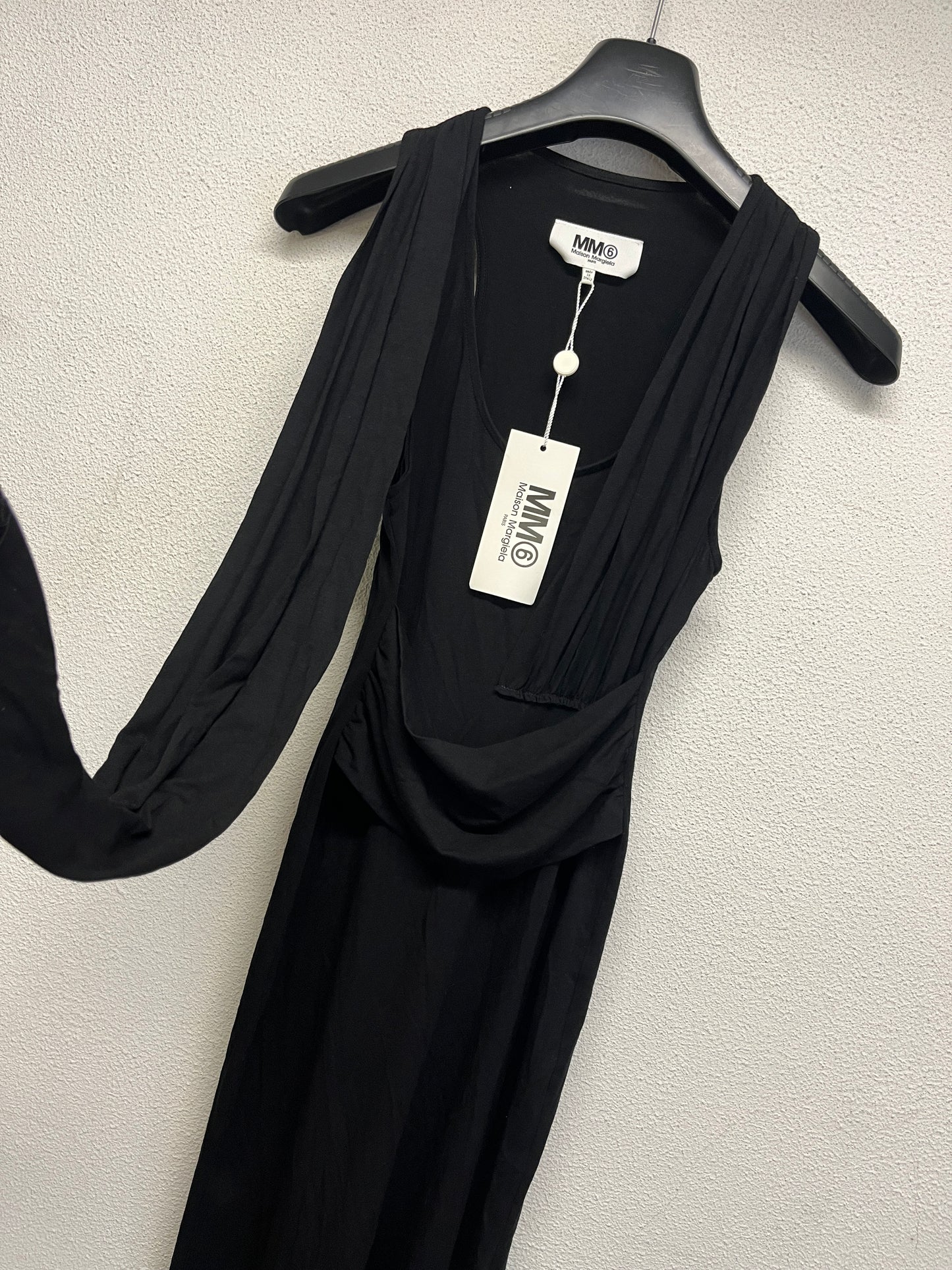 MAISON MARTIN MARGIELA MM6 draped dress (S)