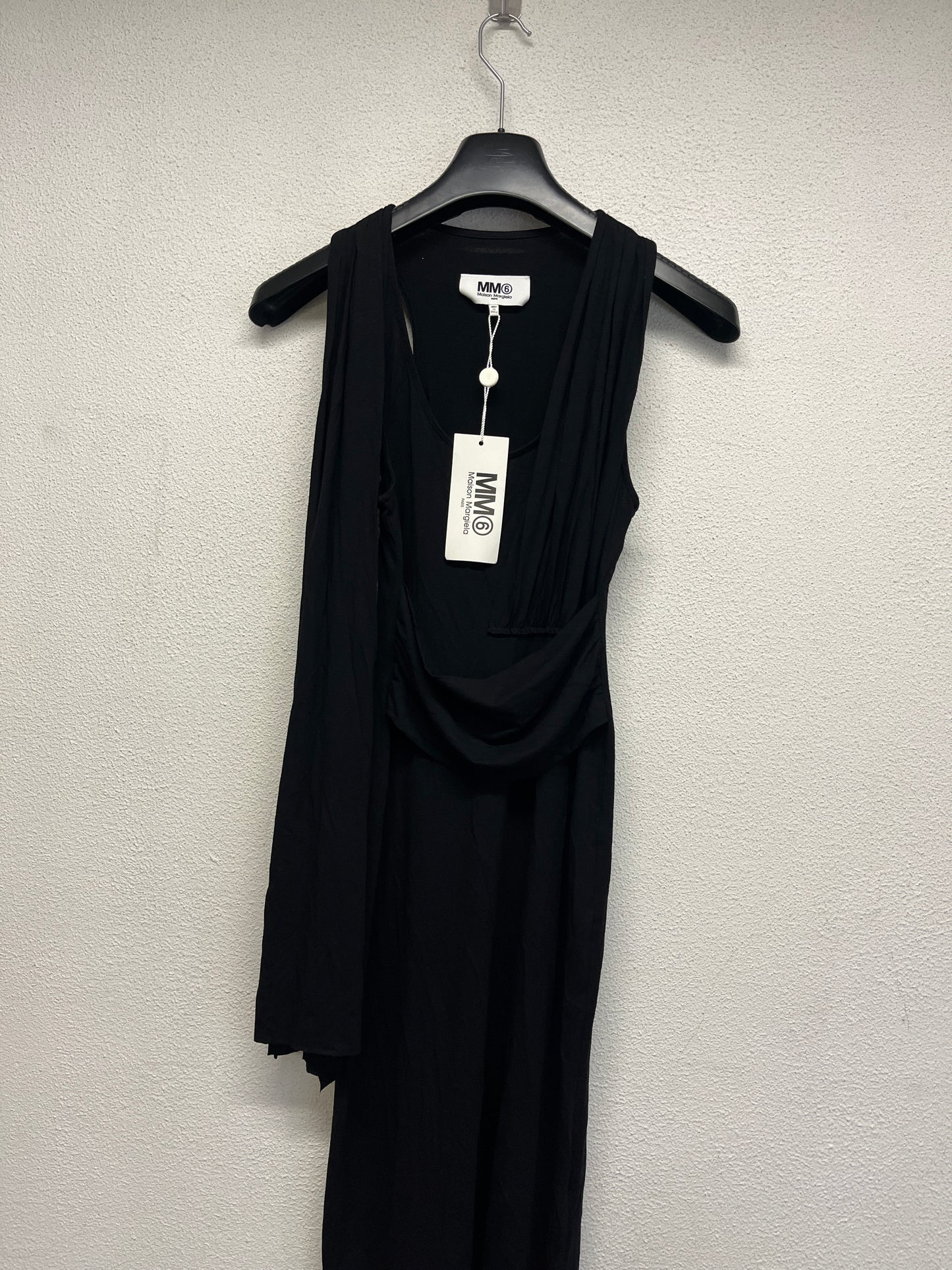 MAISON MARTIN MARGIELA MM6 draped dress (S)