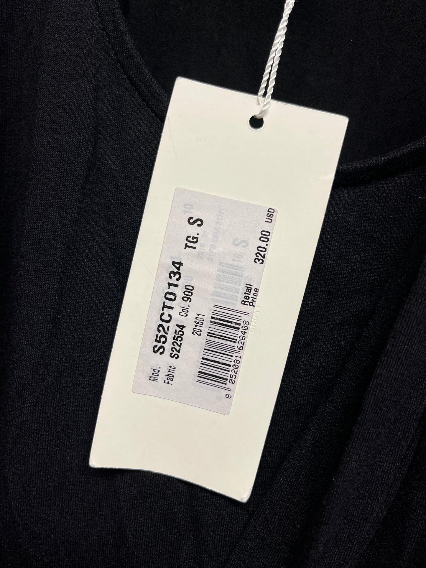 MAISON MARTIN MARGIELA MM6 draped dress (S)