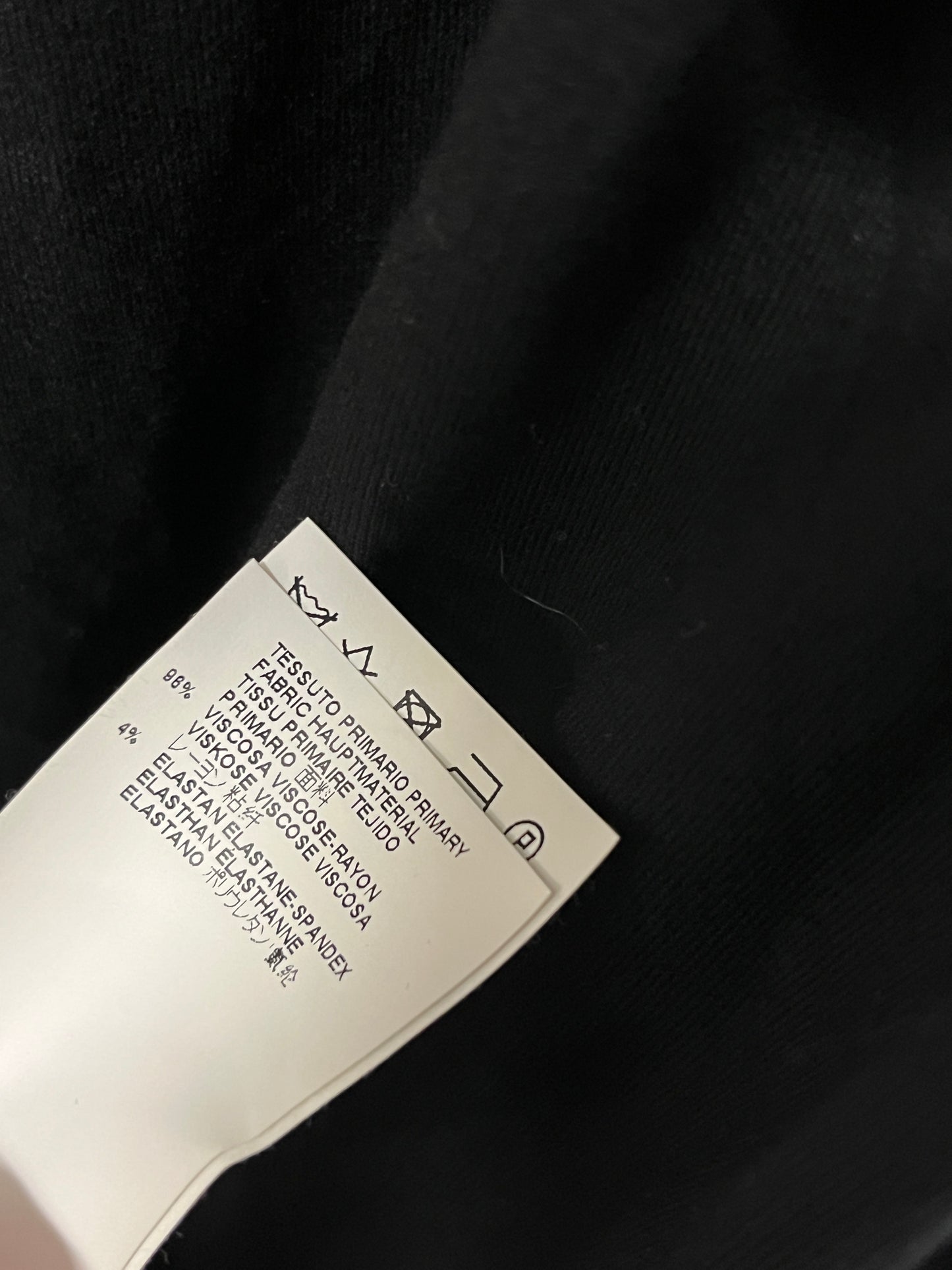 MAISON MARTIN MARGIELA MM6 draped dress (S)