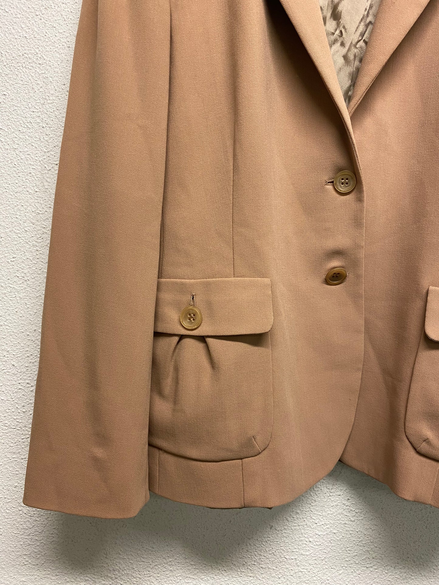 JIL SANDER wool camel blazer (S)