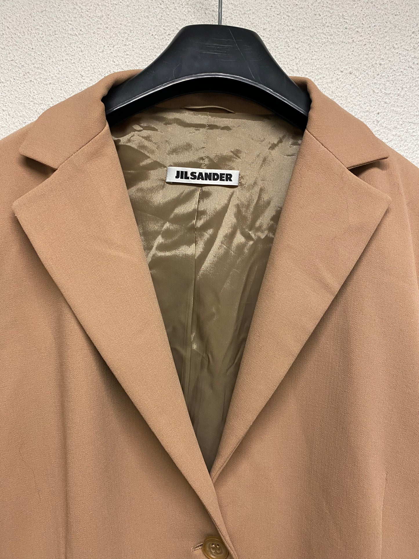 JIL SANDER wool camel blazer (S)