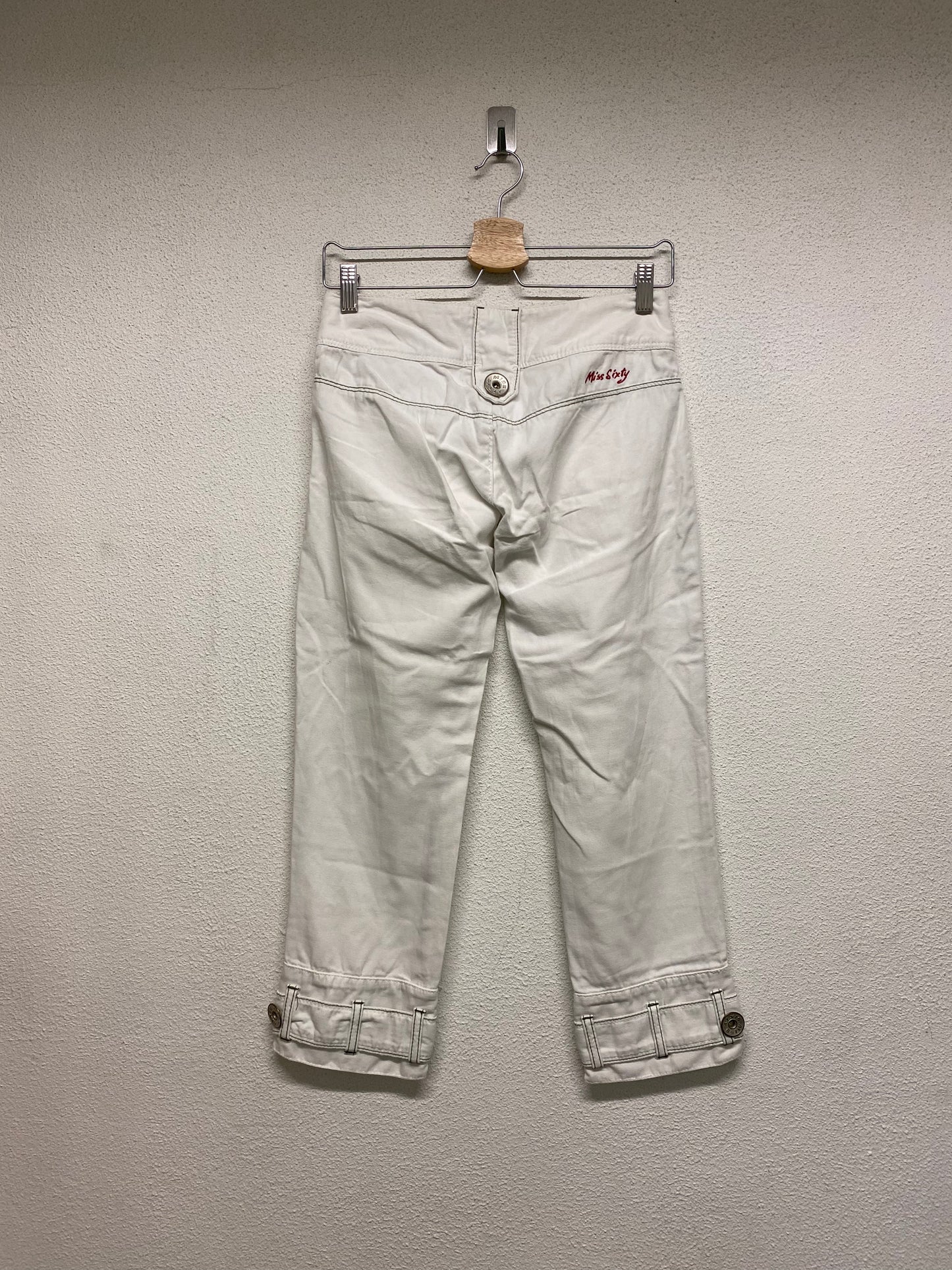 MISS SIXTY cargo belted capris (S)
