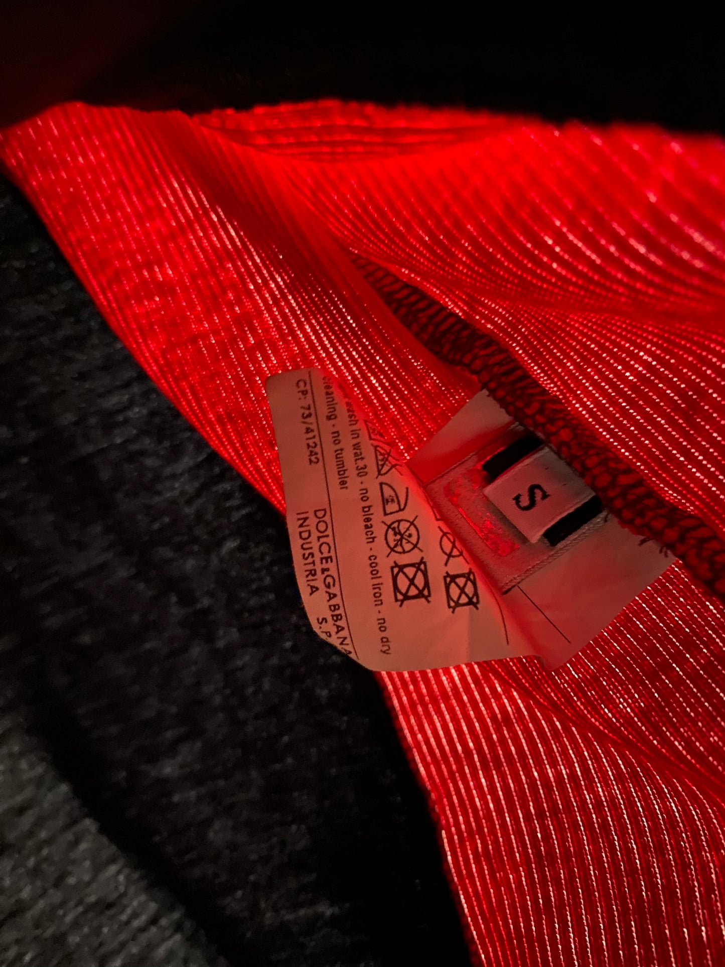 DOLCE & GABBANA vintage ribbed t-shirt (S)