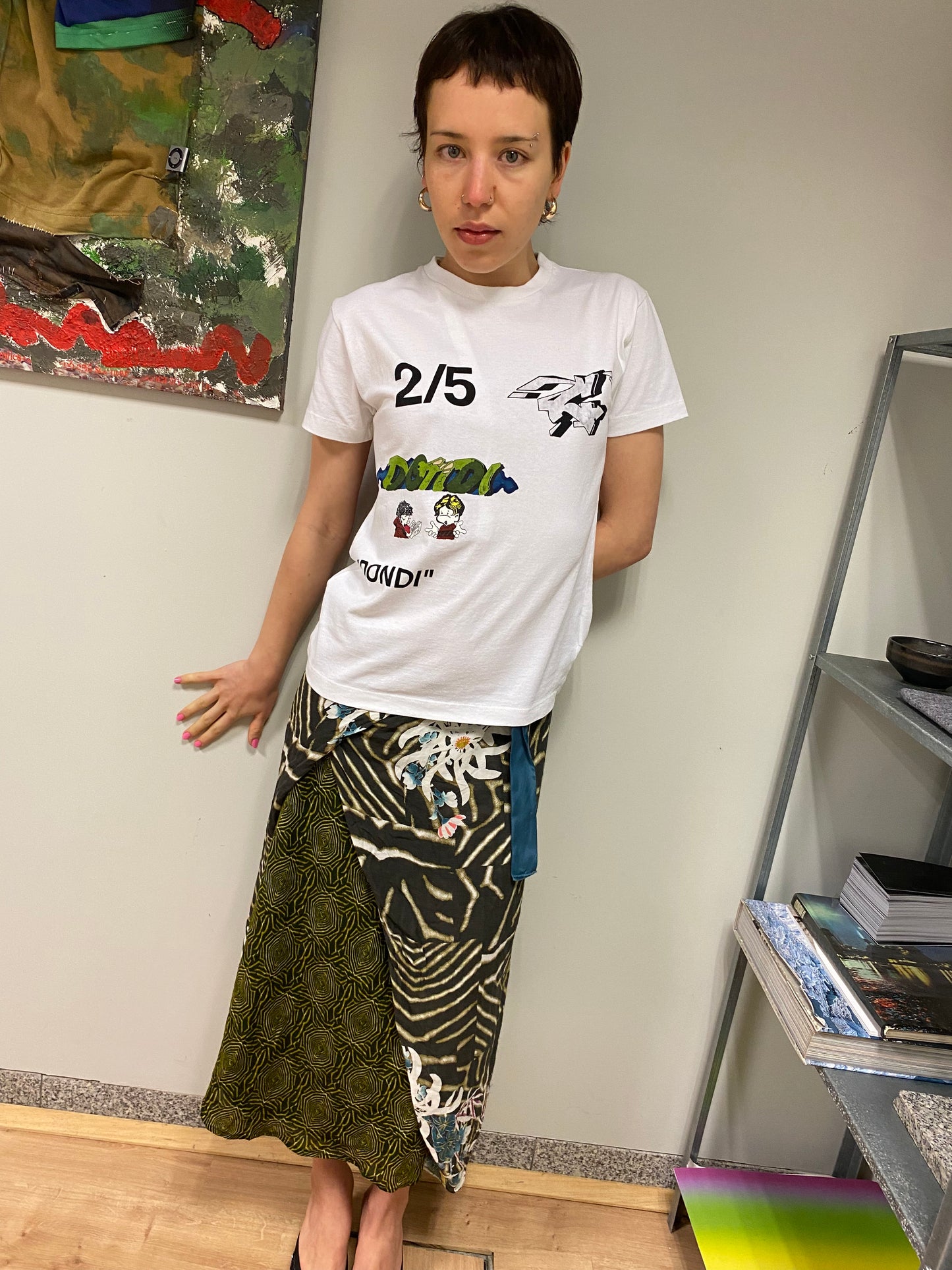 OFF-WHITE by Virgil Abloh rare 2019 Dondi 2/5 graffiti graphic t-shirt (XS)