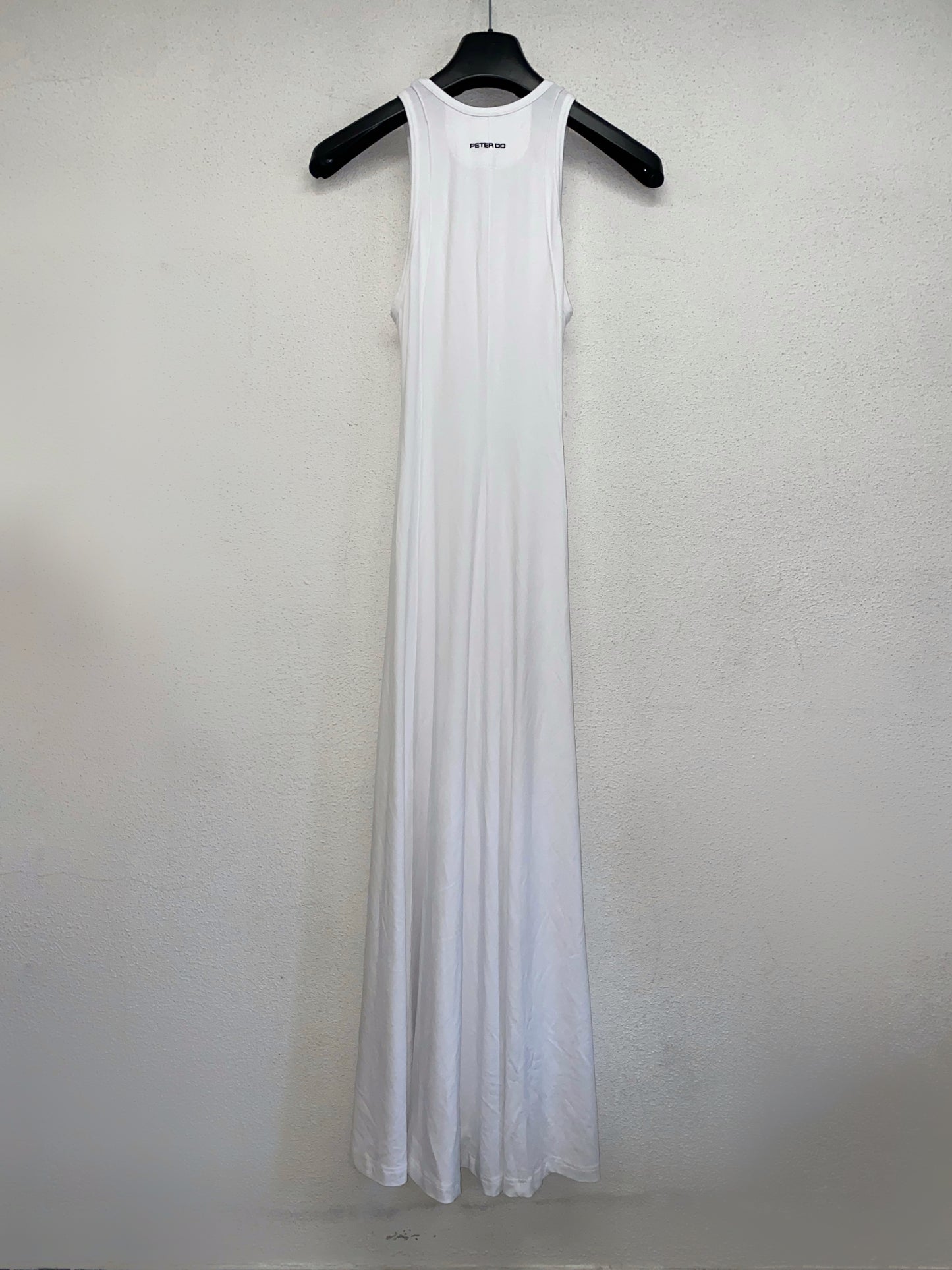 PETER DO white sleeveless maxi dress (S)