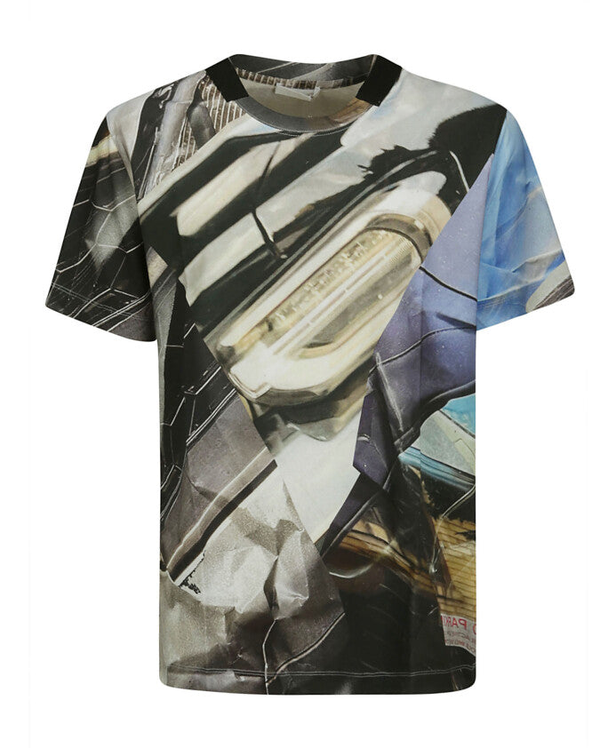 HELMUT LANG all-over print t-shirt (S)