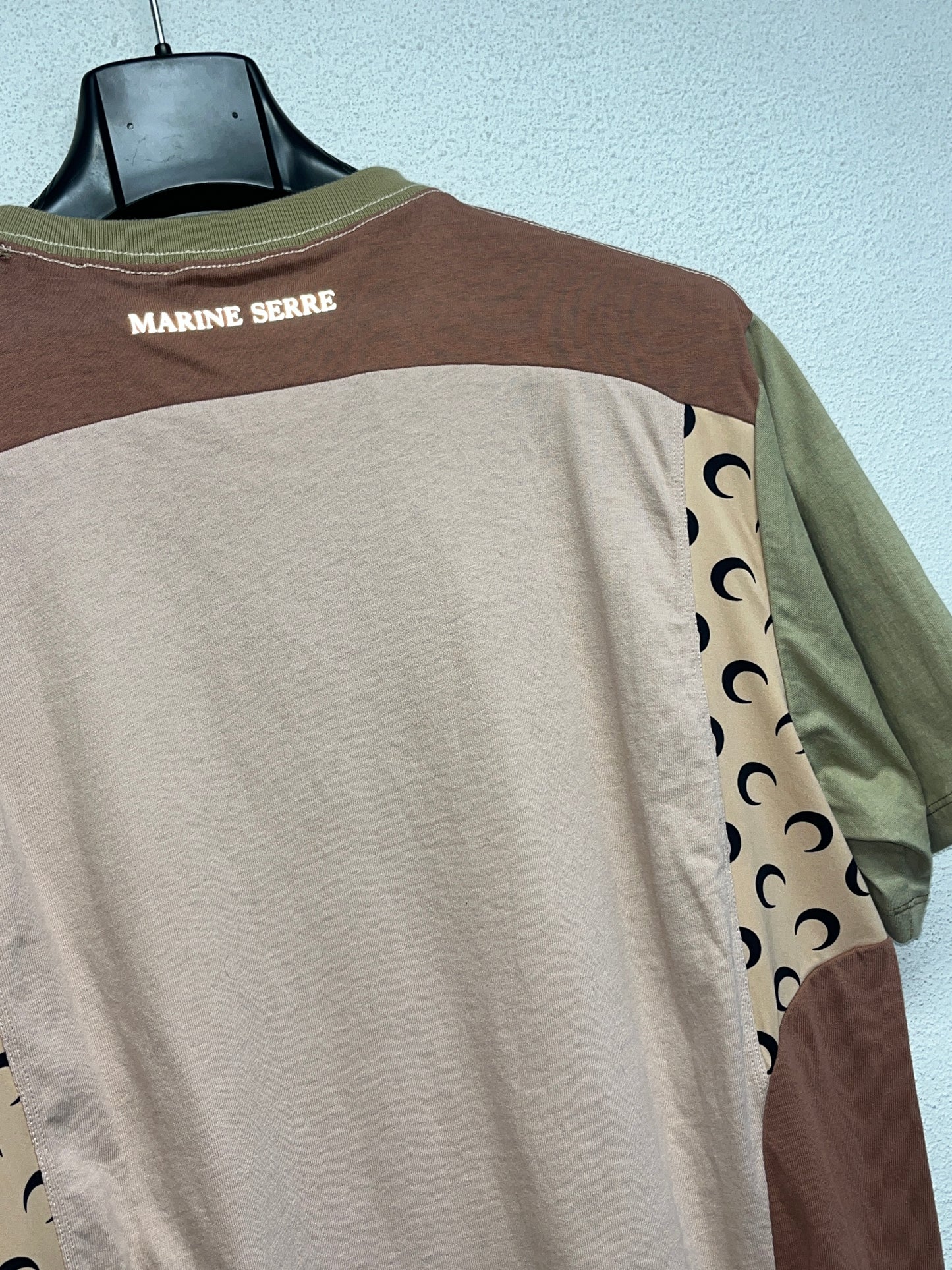 MARINE SERRE regenerated graphic tee (L)