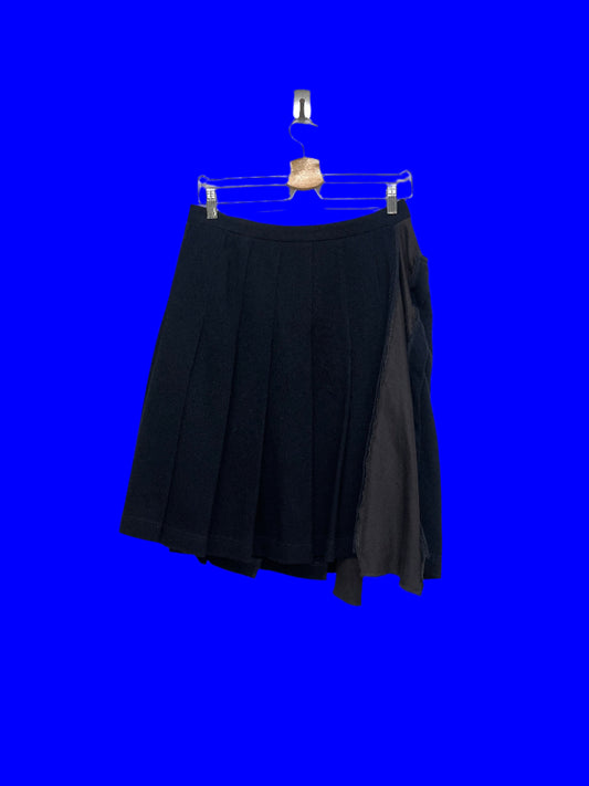 COMME DES GARÇONS black wool skirt (XL)