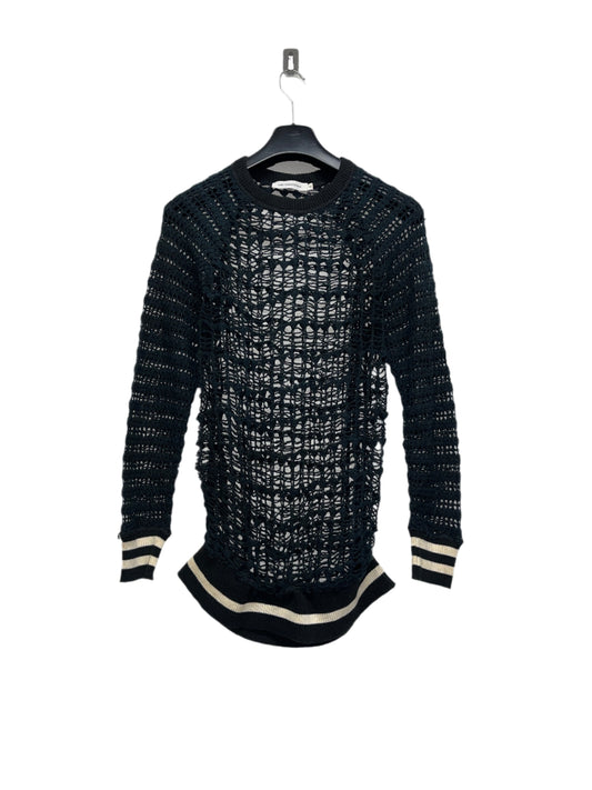 ISABEL MARANT black net knitted sweater (L)