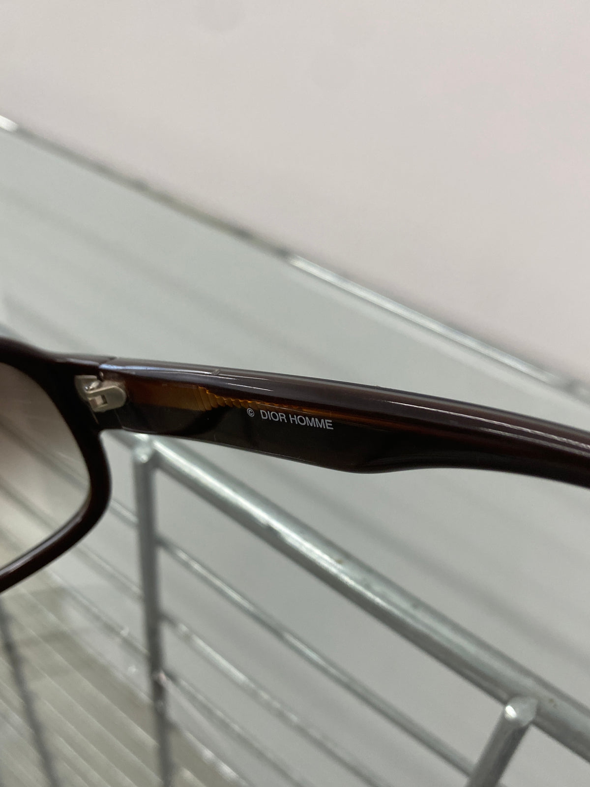 Dior Homme 2000s Hedi Slimane Black Tie 76/S sunglasses