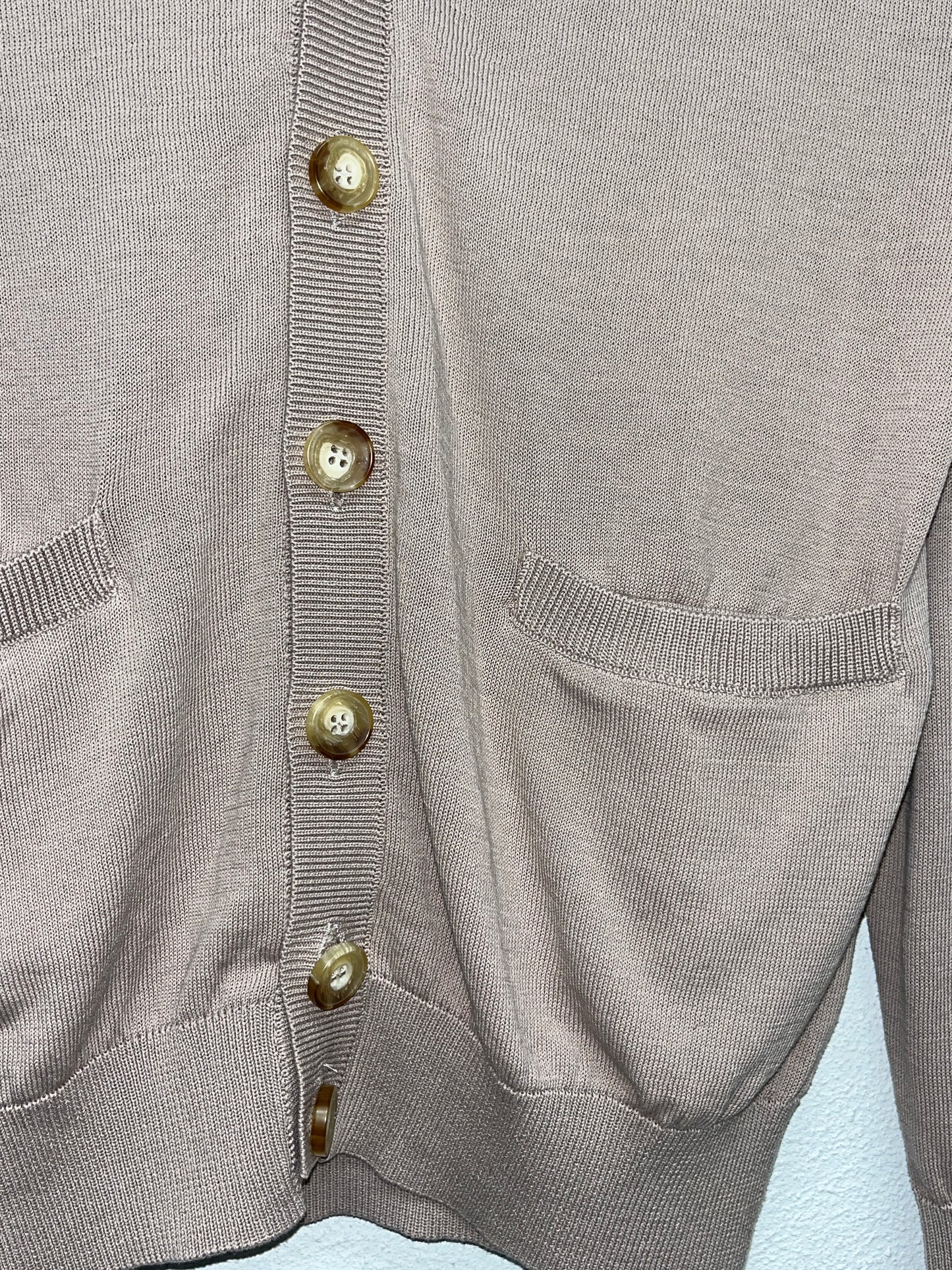 OUR LEGACY light brown cotton Cardigan (S)